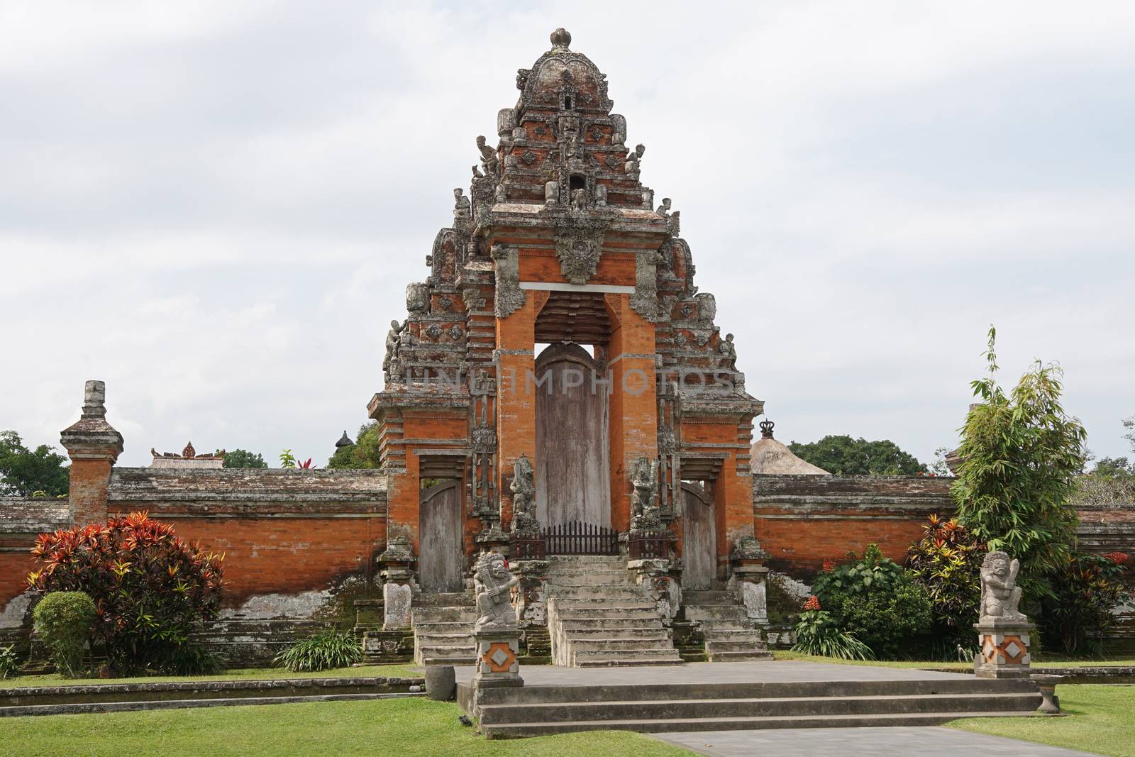 BALI, INDONESIA - SEPTEMBER 29, 2015: Pura Taman Ayun, one of the most important temples of Bali on September 29, 2015 in Mengwi, Indonesia