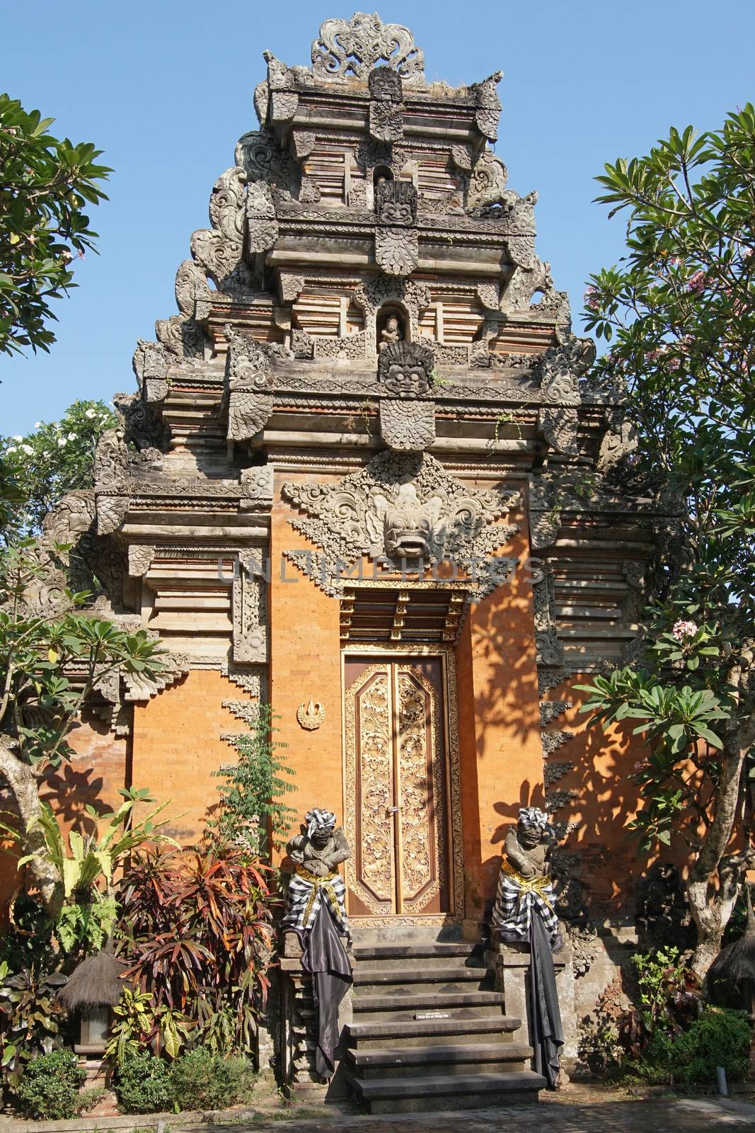 Puri Saren, sights of Ubud, Bali, Indonesia