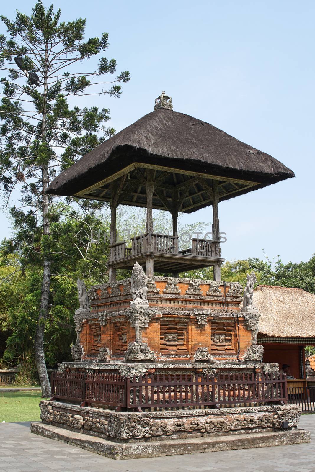 BALI, INDONESIA - SEPTEMBER 29, 2015: Pura Taman Ayun, one of the most important temples of Bali on September 29, 2015 in Mengwi, Indonesia