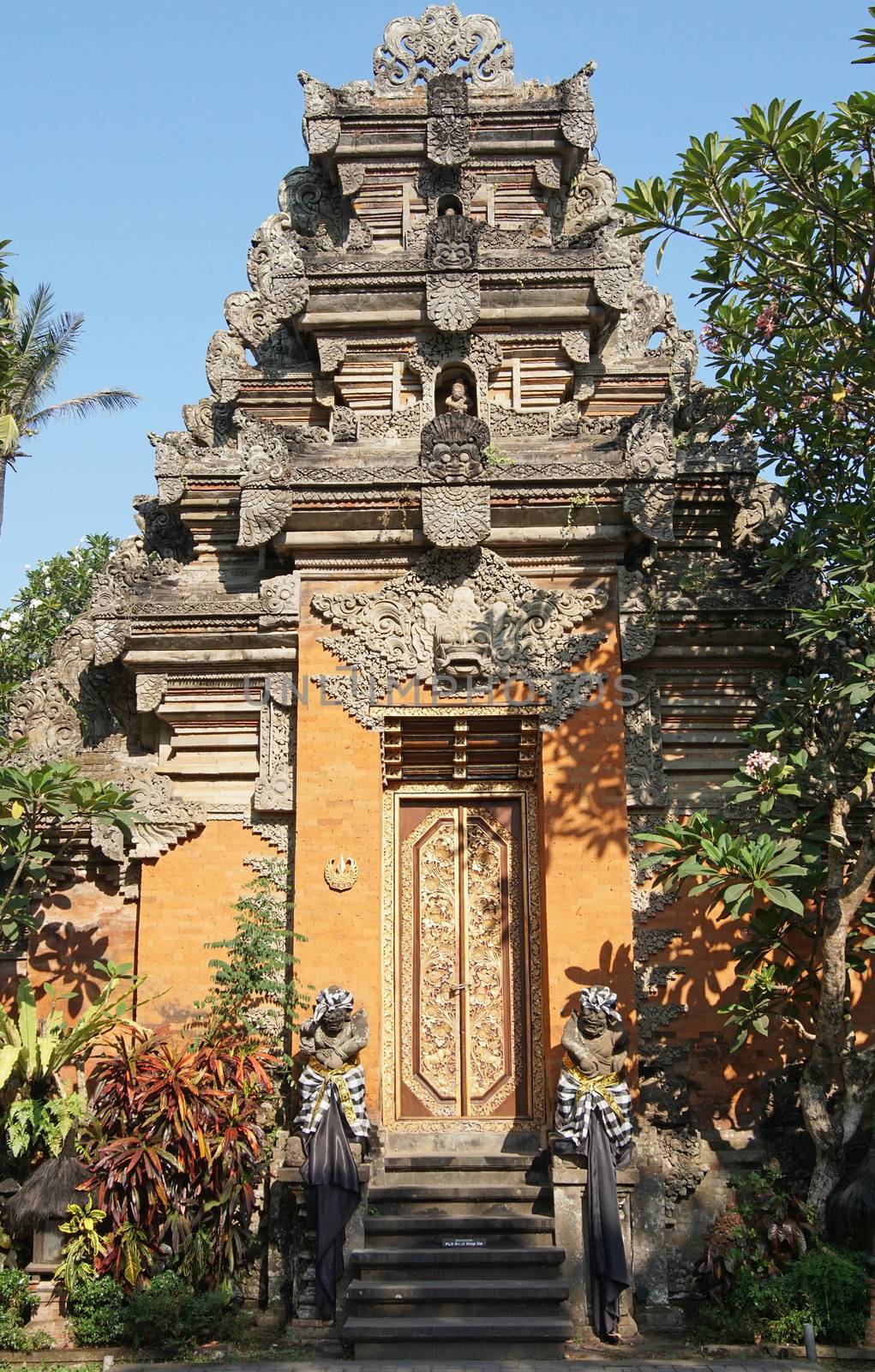 Puri Saren, sights of Ubud, Bali, Indonesia