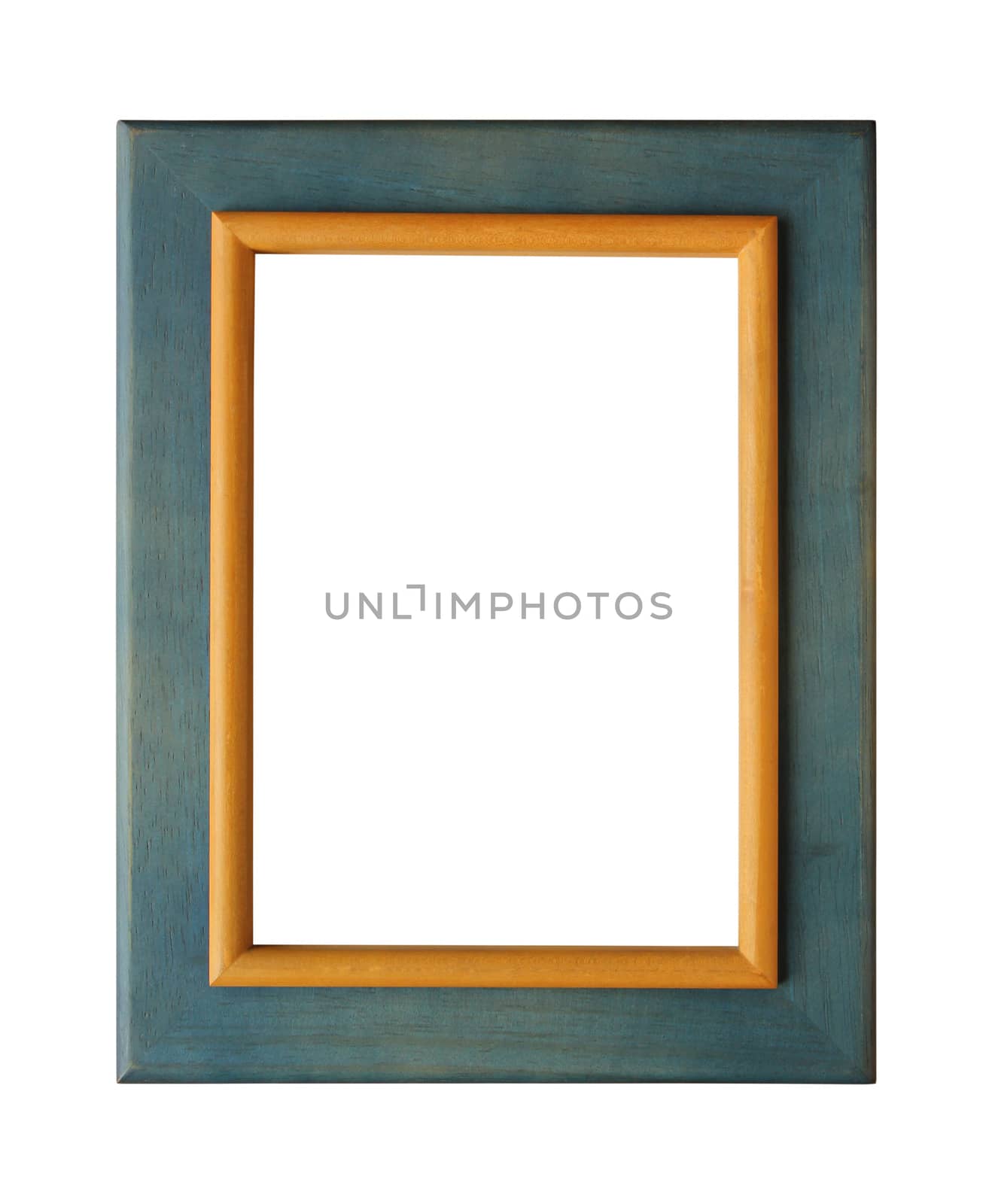 Frame isolate on white by liewluck