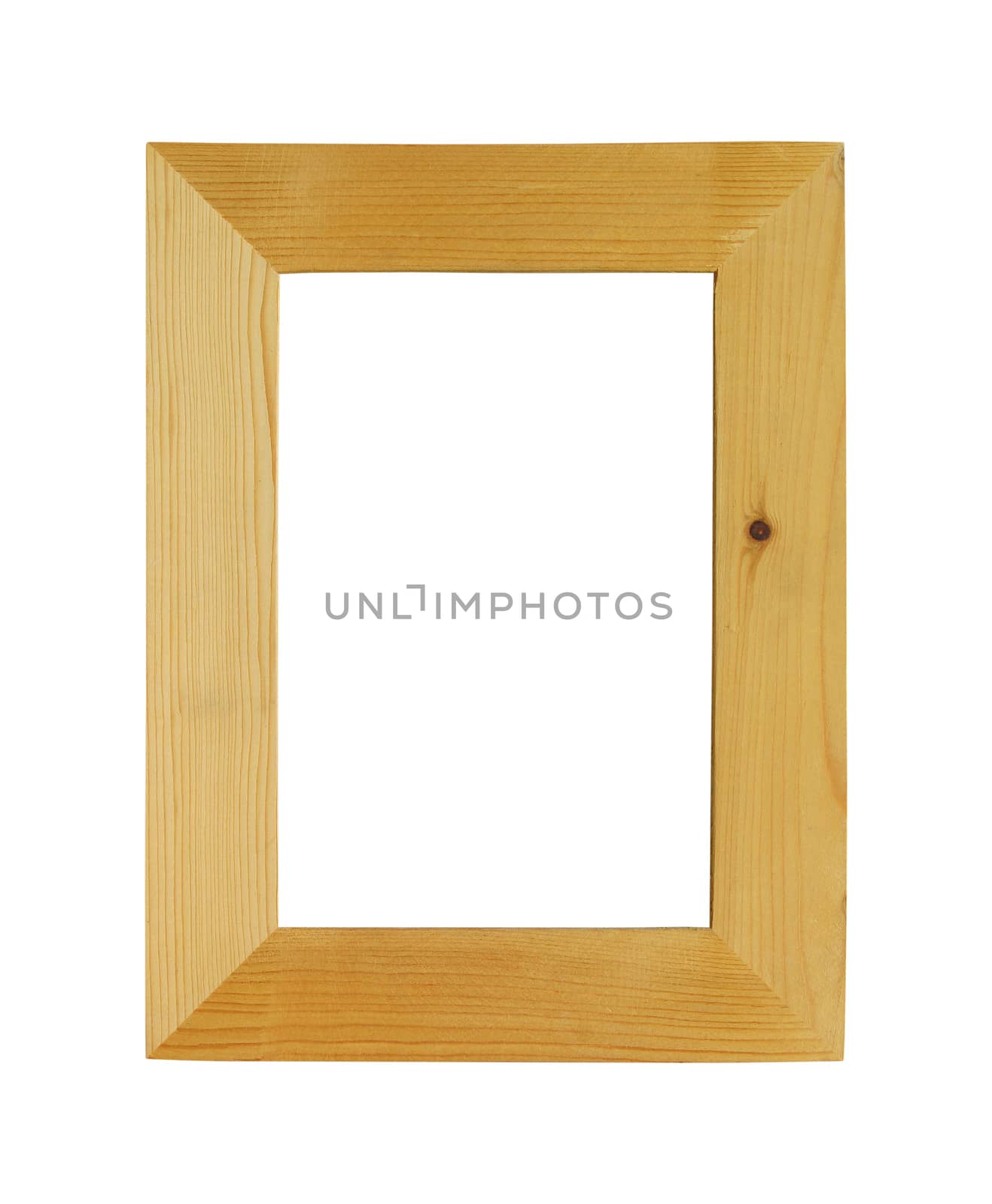 Frame isolate on white by liewluck