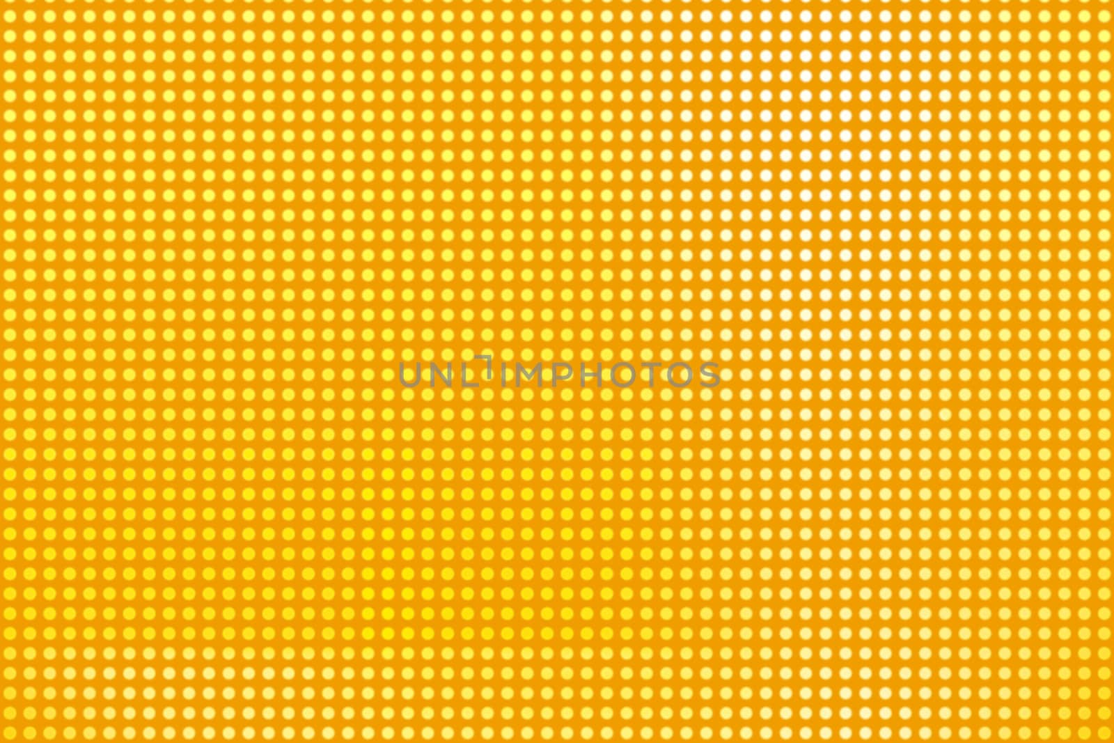 Orange abstract geometric background formed with circles in rows