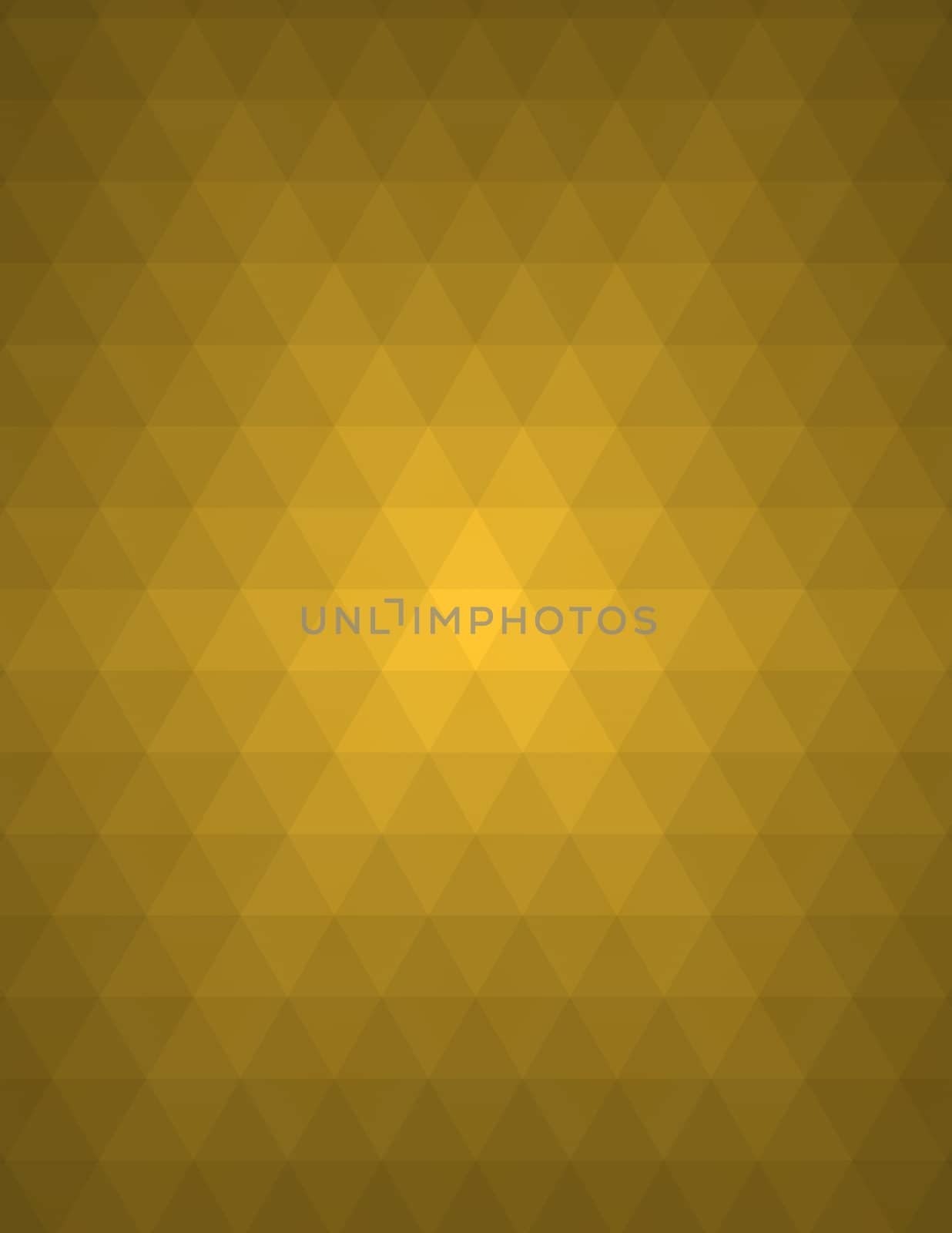 Orange abstract geometric background formed with triangles in rows