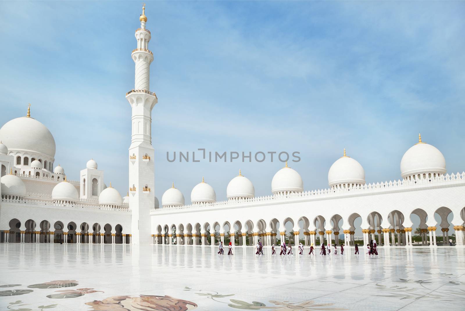 Grand Mosque in Abu Dhabi, United Arab Emirates