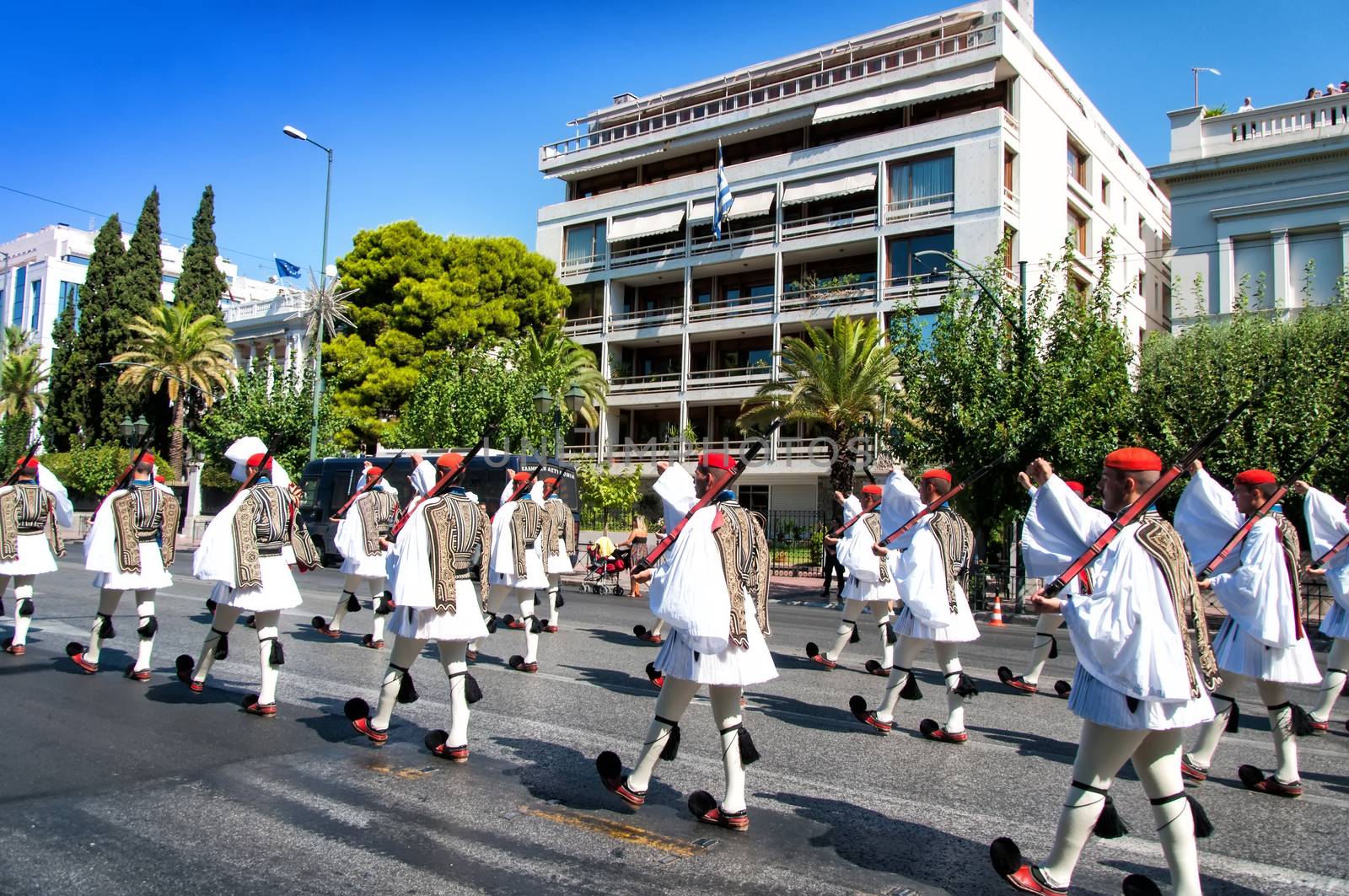 ATHENS, GREECE: Ceremony changing of the guards by mitakag