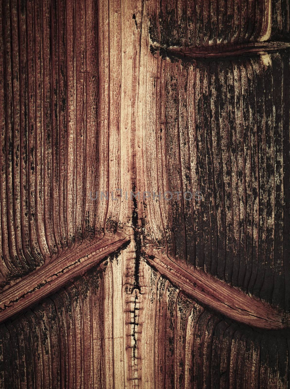 abstract old aged wooden board by Ahojdoma