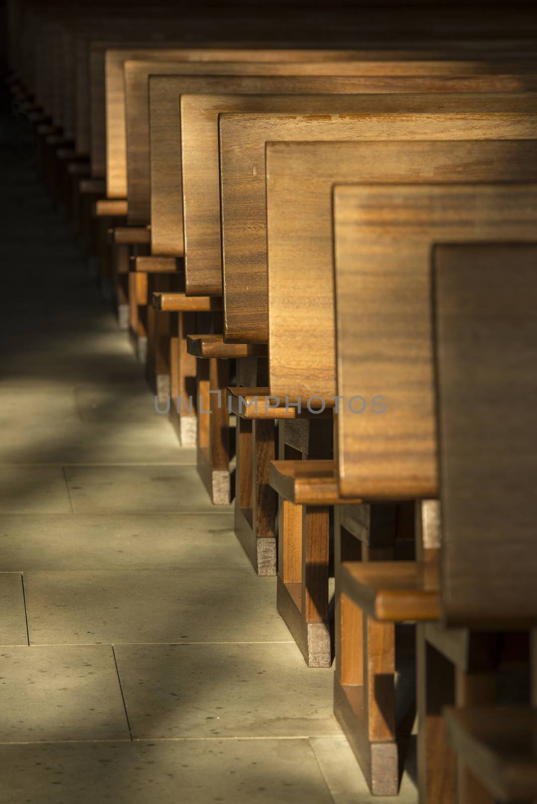 Pews in the morning light
 by Tofotografie