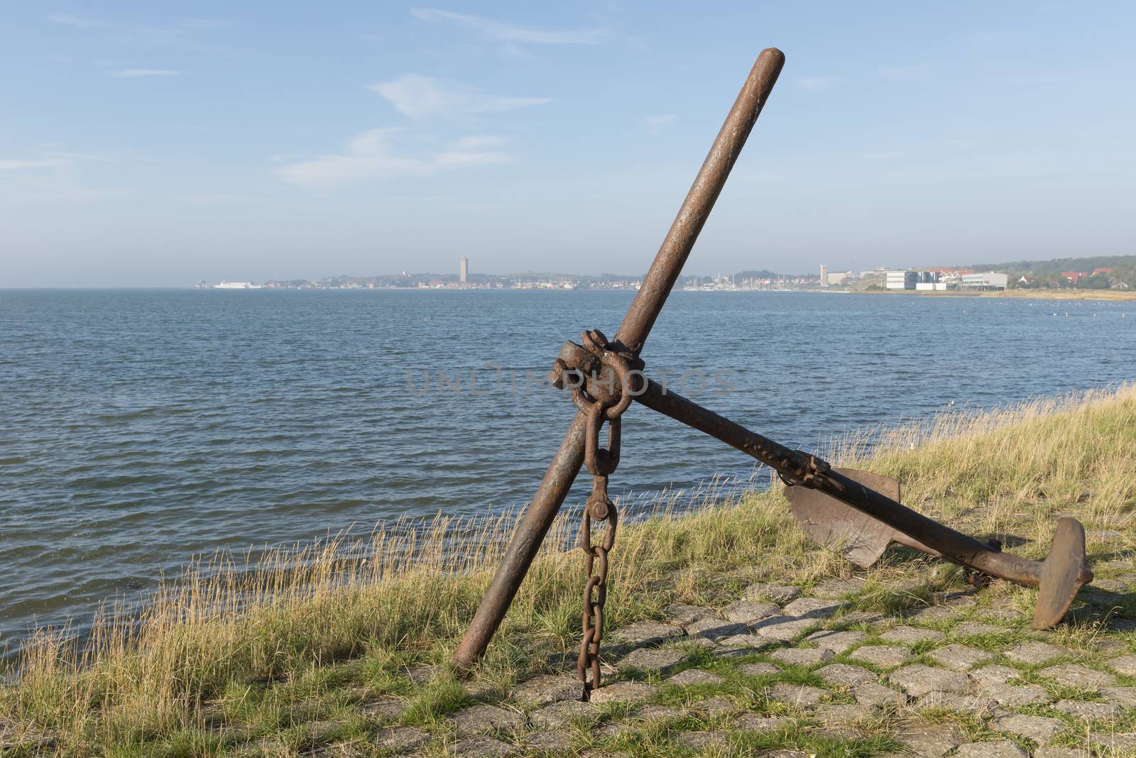 Old rusted anchor on an island
 by Tofotografie