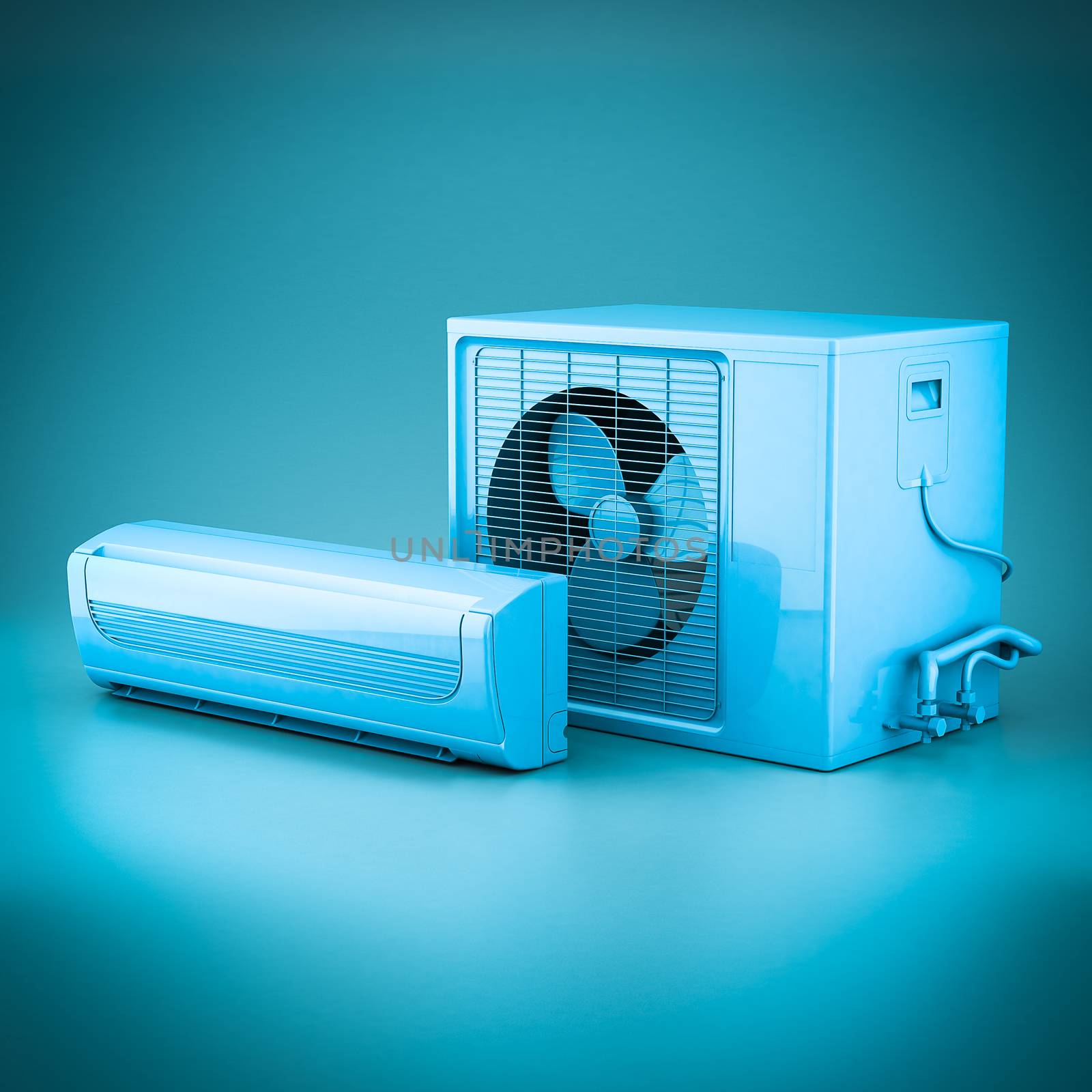 modern air conditioner by mrgarry