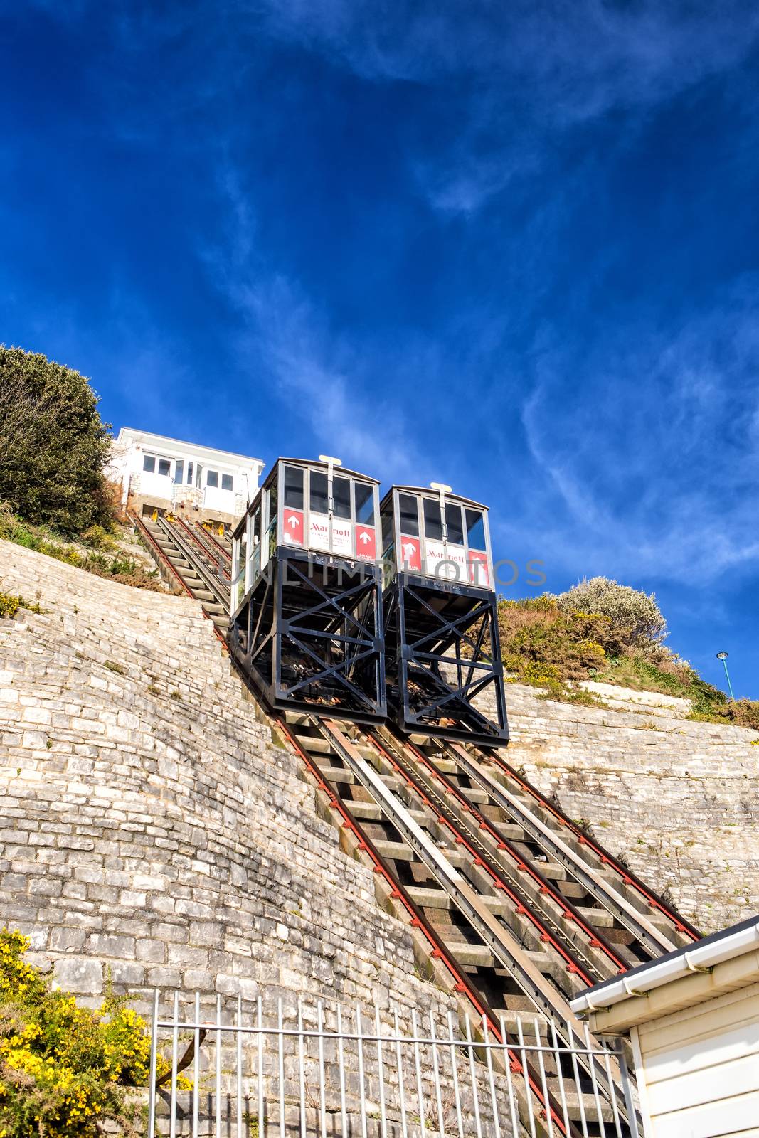 BOURNEMOUTH, UNITED KINGDOM: The West Cliff Lift by mitakag