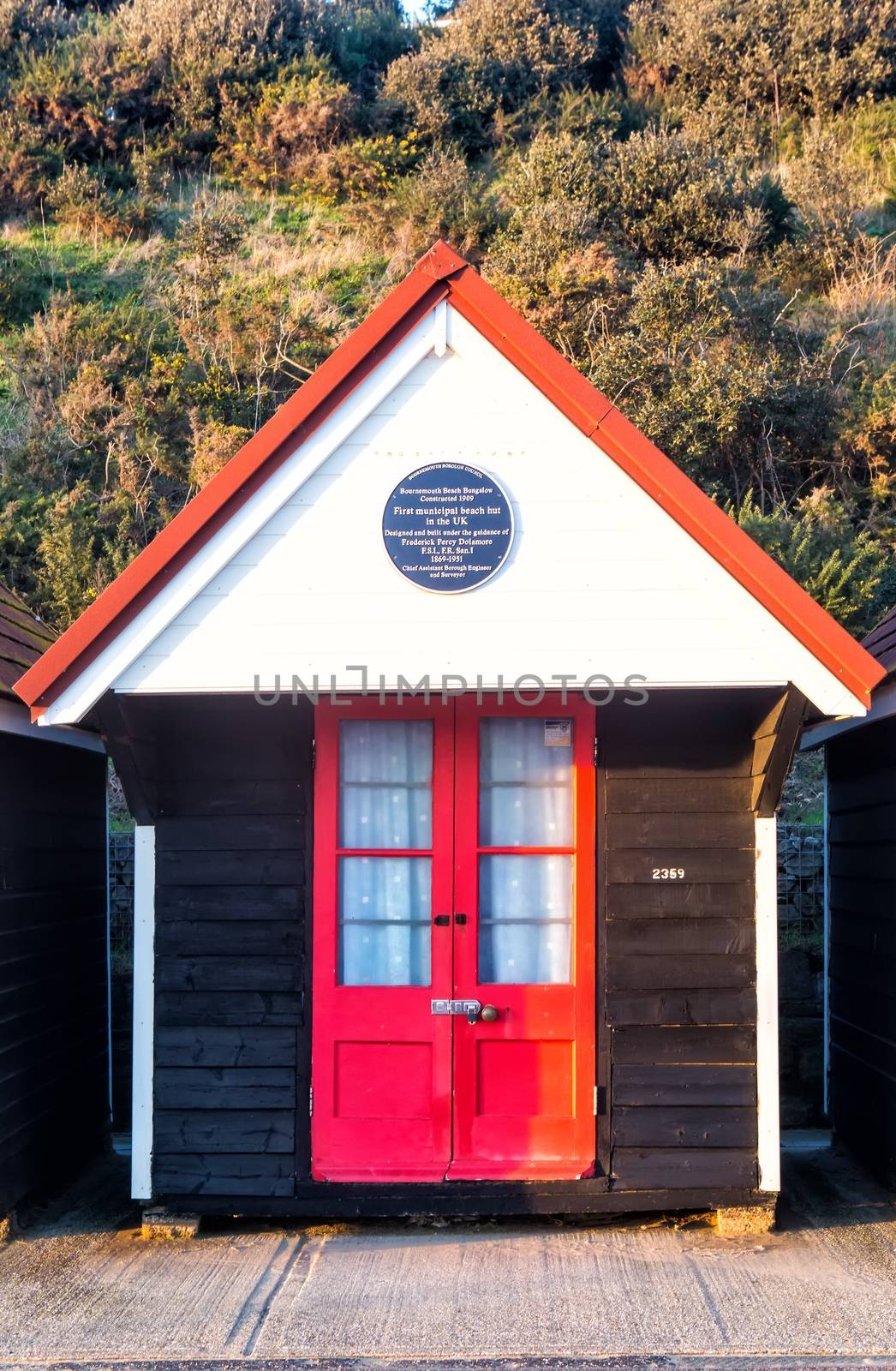 BOURNEMOUTH, UNITED KINGDOM: The first municipal beach hut in the UK by mitakag