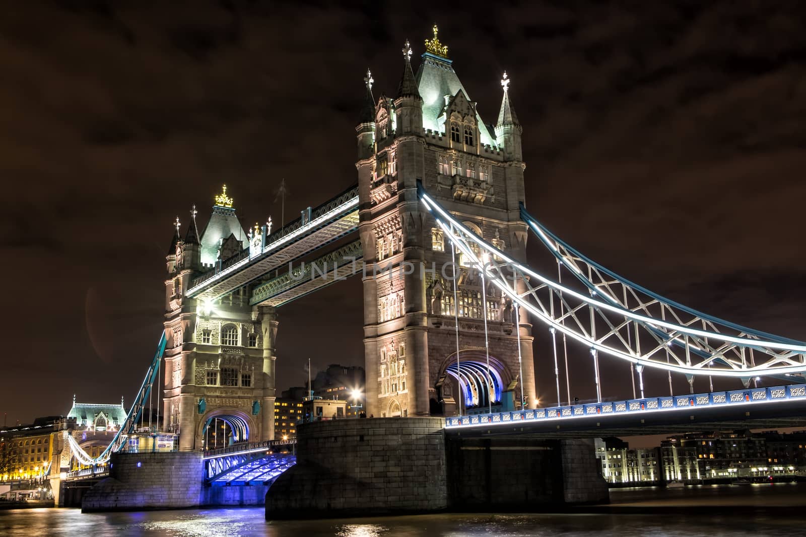 LONDON: Tower Bridge at night by mitakag