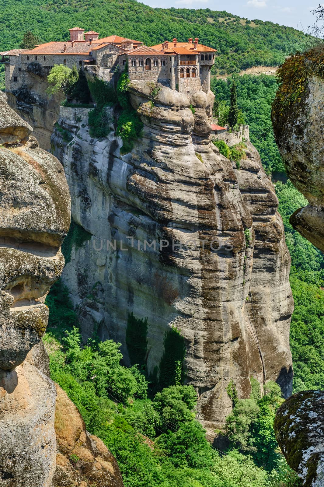 The holly monastery of Varlaam, Meteora, Greece by starush