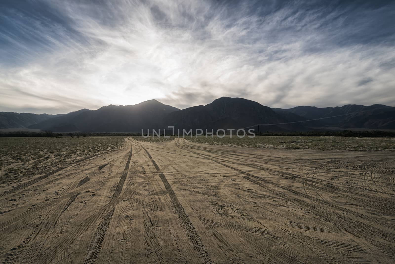 Landscape in the Anza-Borrego Desert   by patricklienin