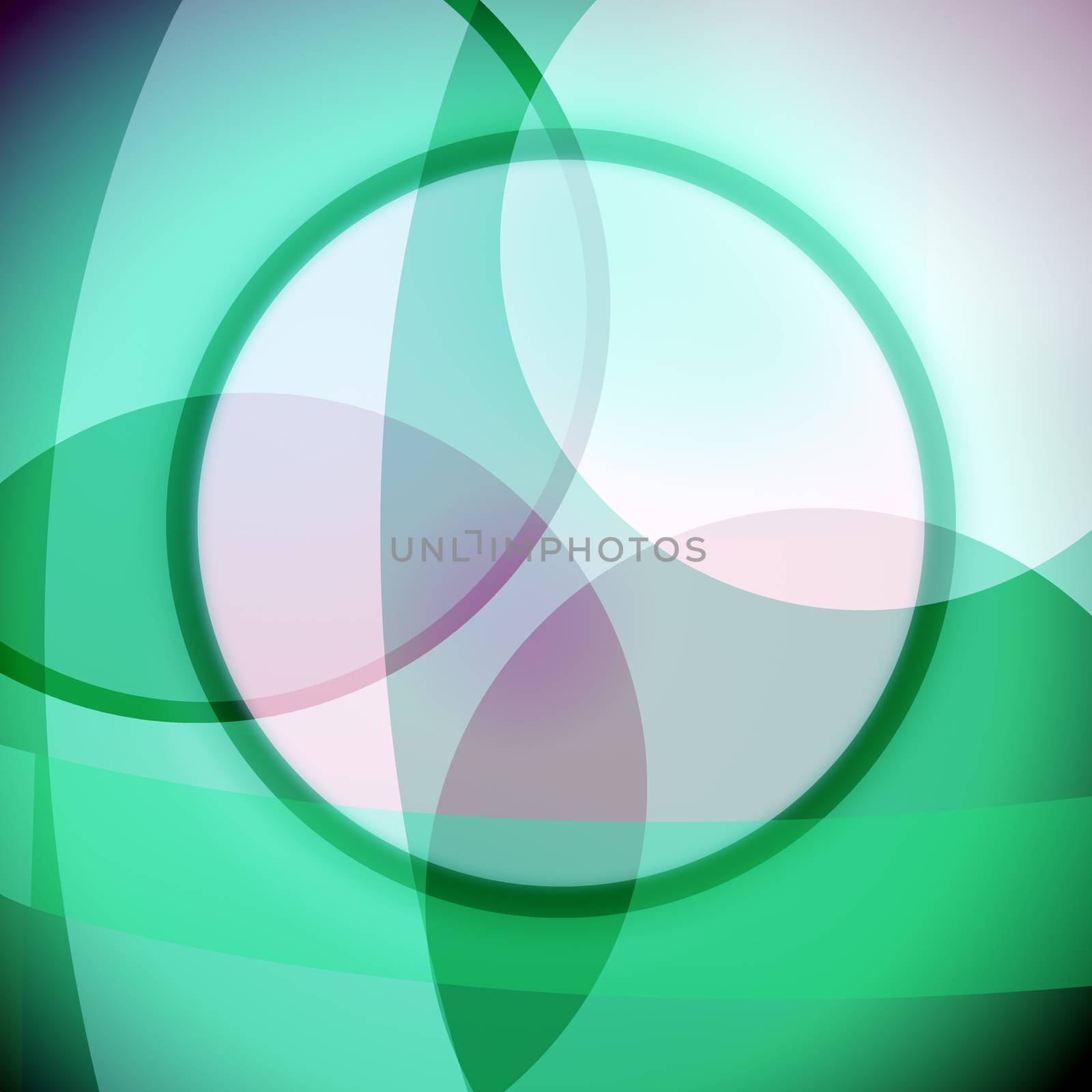 Abstract green background by cherezoff