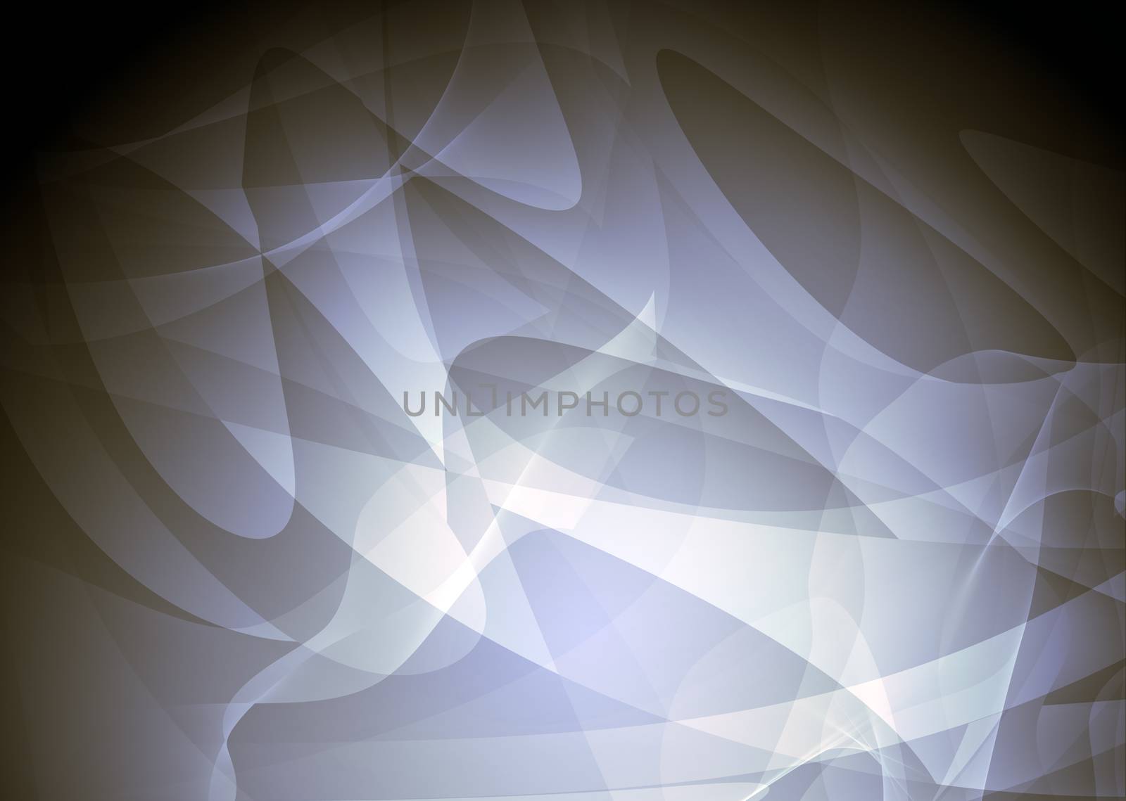 Abstract grey background with light and energy waves