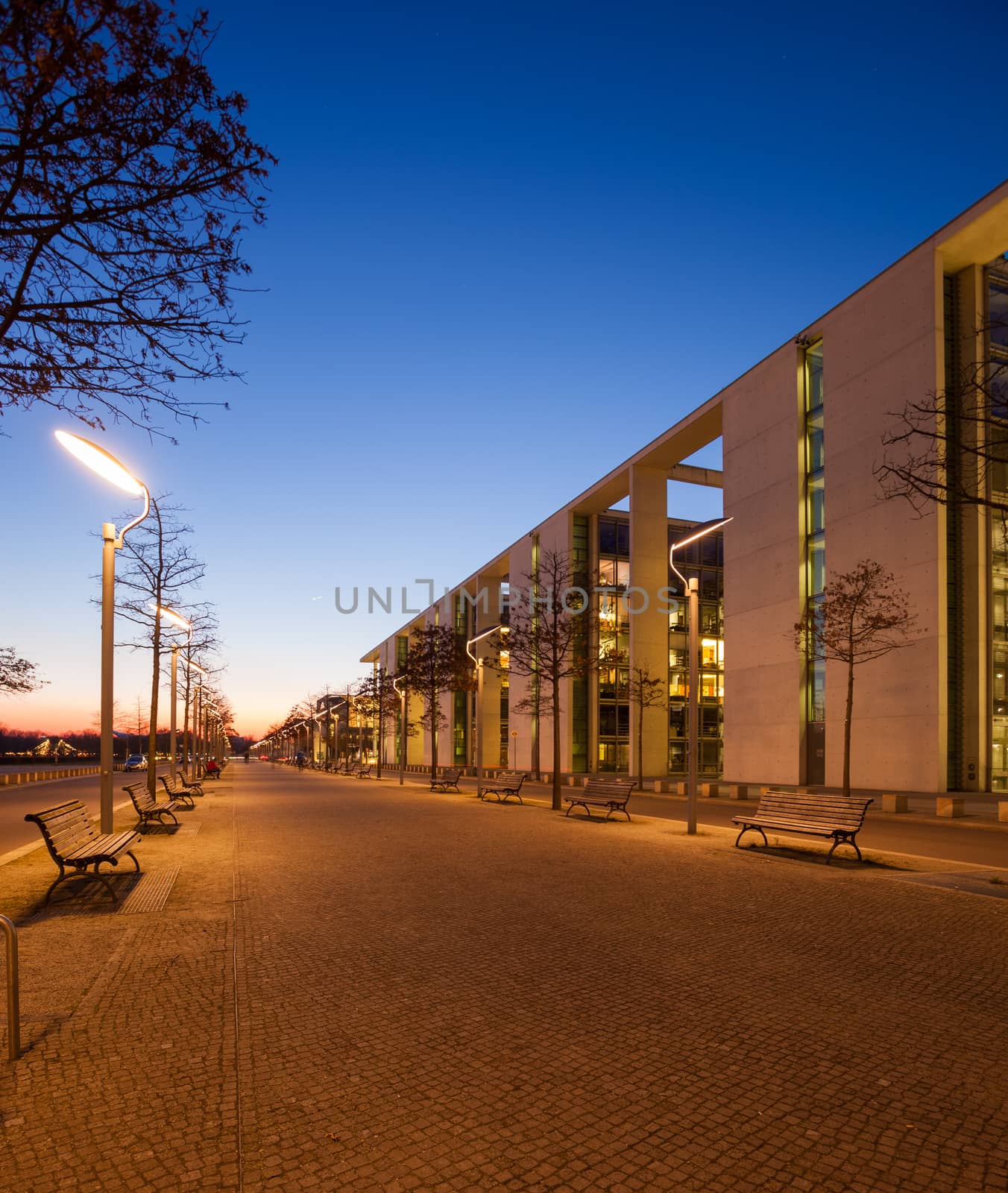 The Paul-Loebe-Haus, part of the Reichstag / Bundeskanzleramt / Parliament complex