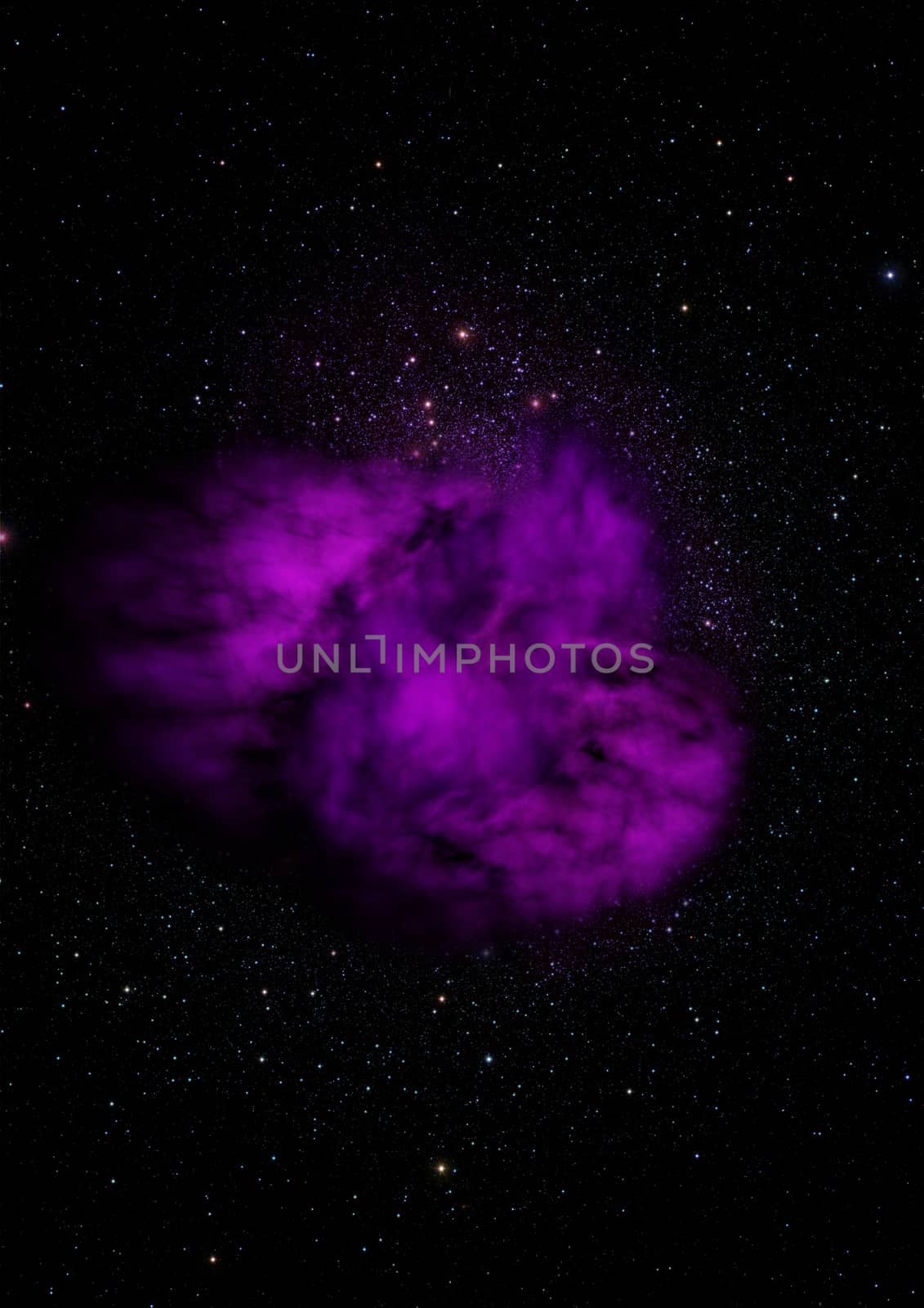 Star field in space a nebulae and a gas congestion. "Elements of this image furnished by NASA".