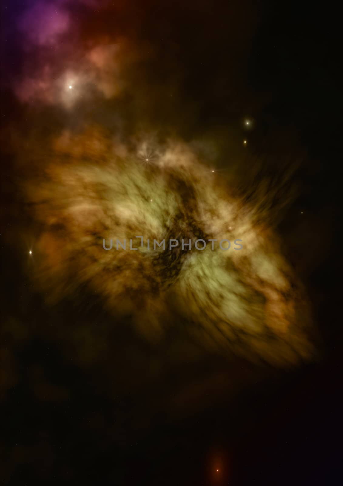 Star field in space a nebulae and a gas congestion. "Elements of this image furnished by NASA".