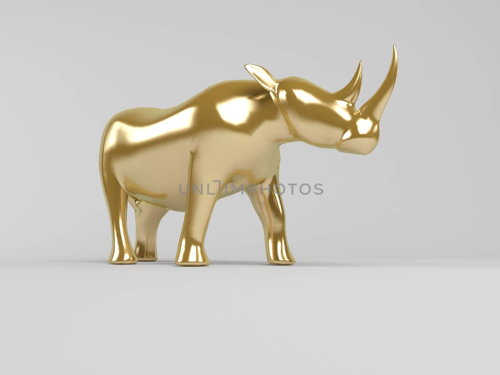 3d rendering of animal  inside a stage with high render quality to be used as a logo, medal, symbol, shape, emblem, icon, business, geometric, label or any other use. 