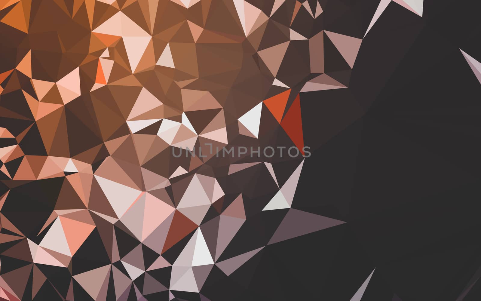 Abstract low poly background, geometry triangle, mosaic pastel color background