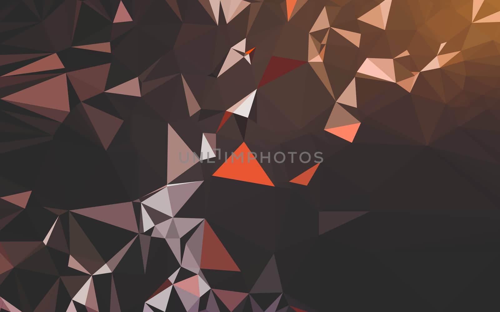 Abstract low poly background, geometry triangle by teerawit