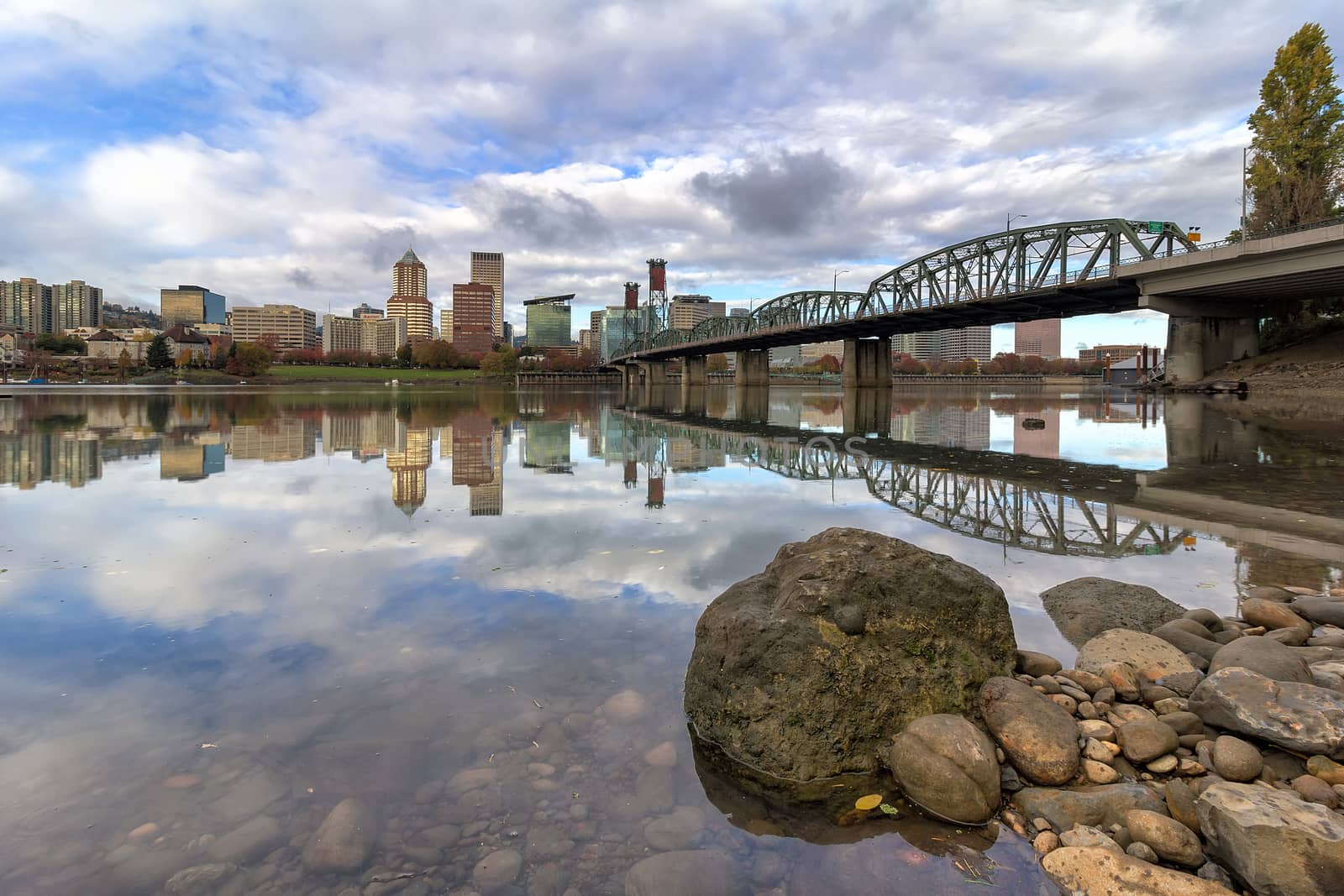 City of Portland Oregon Reflection by Davidgn