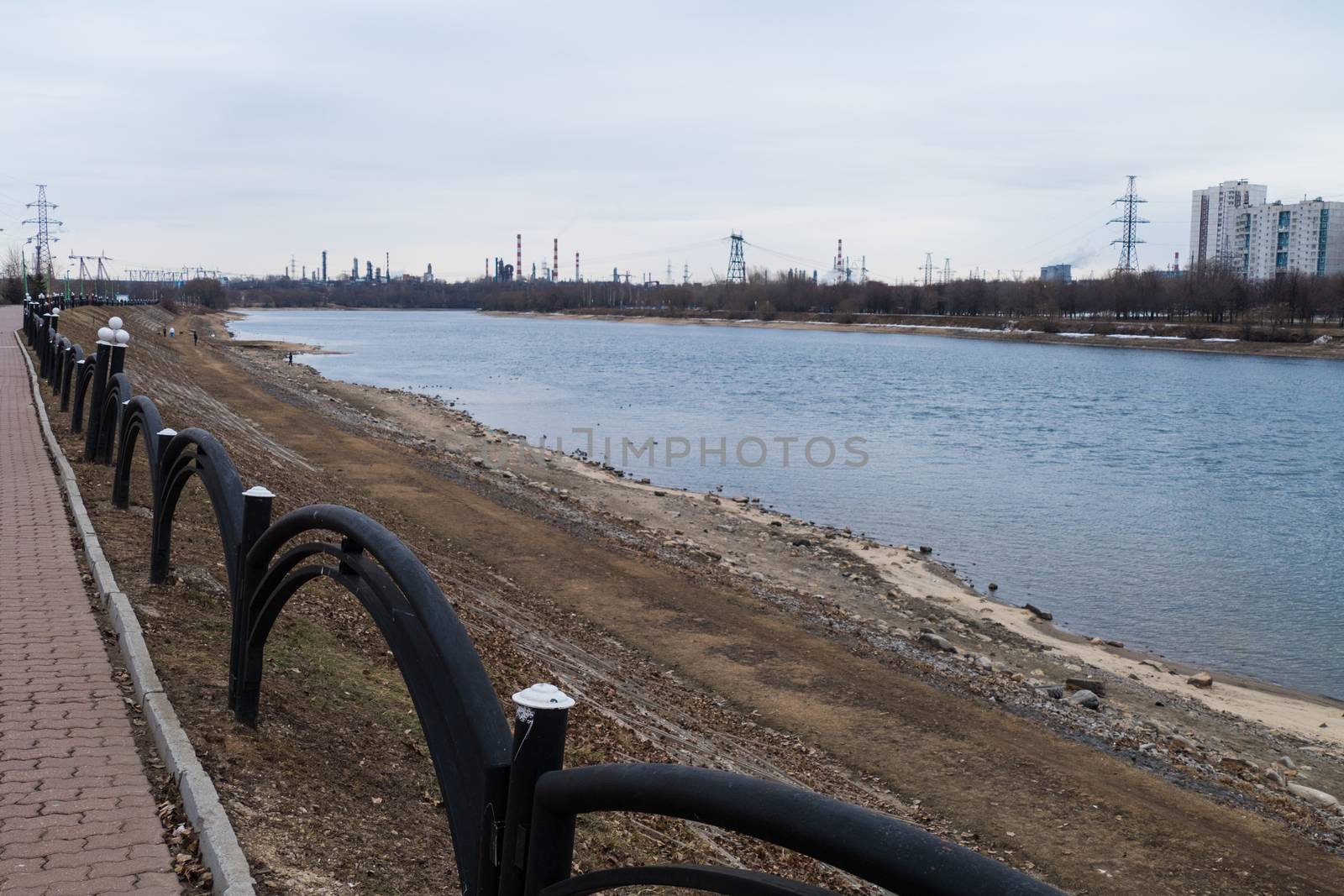 Urban river and fencing 28 march 2016