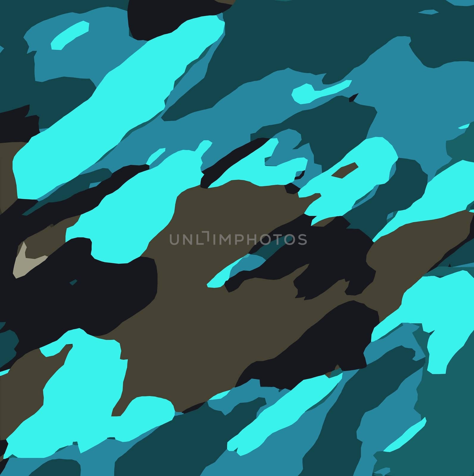 green blue and black painting abstract background by Timmi