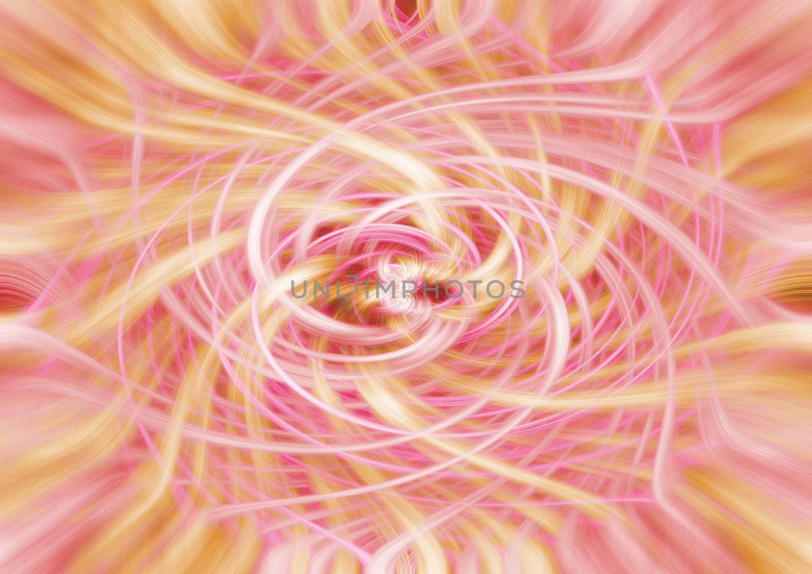yellow and red twirl for background, template or presentation