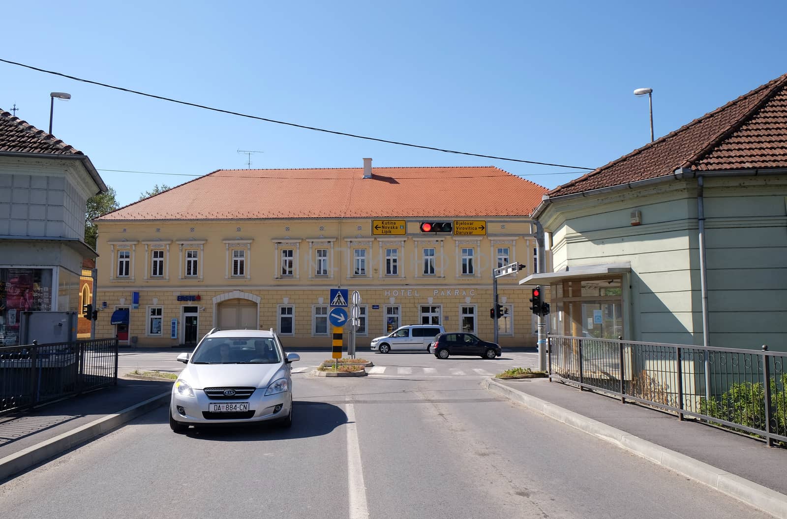 Pakrac town in western Slavonia, Croatia