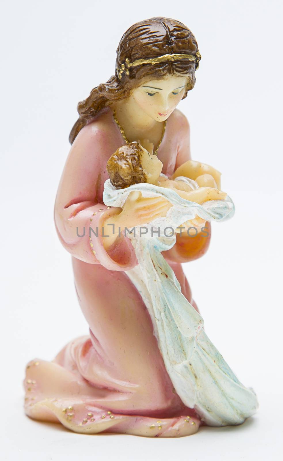 Mary and little baby jesus by mypstudio