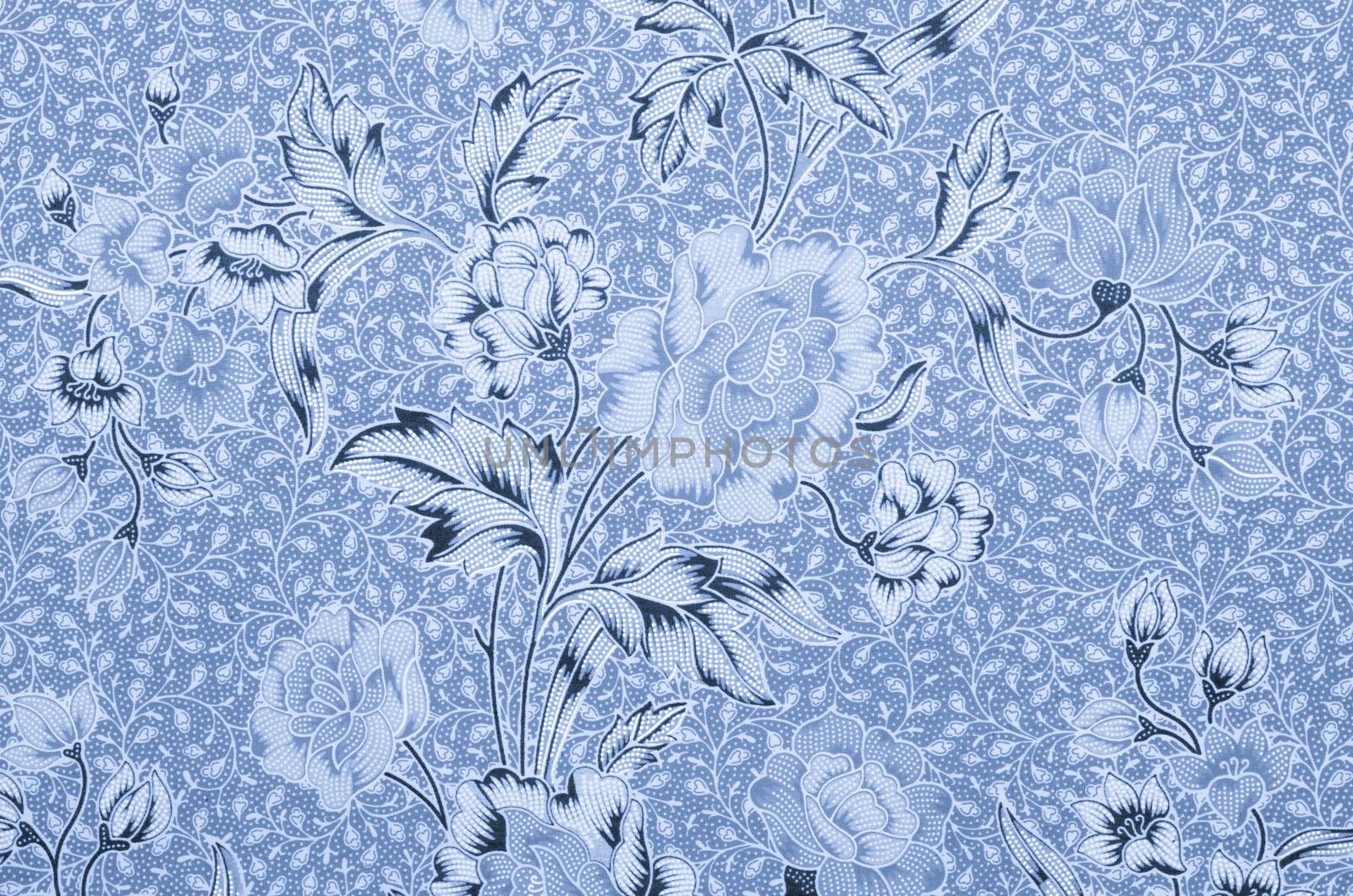 The beautiful of art Malaysian and Indonesian Batik Pattern