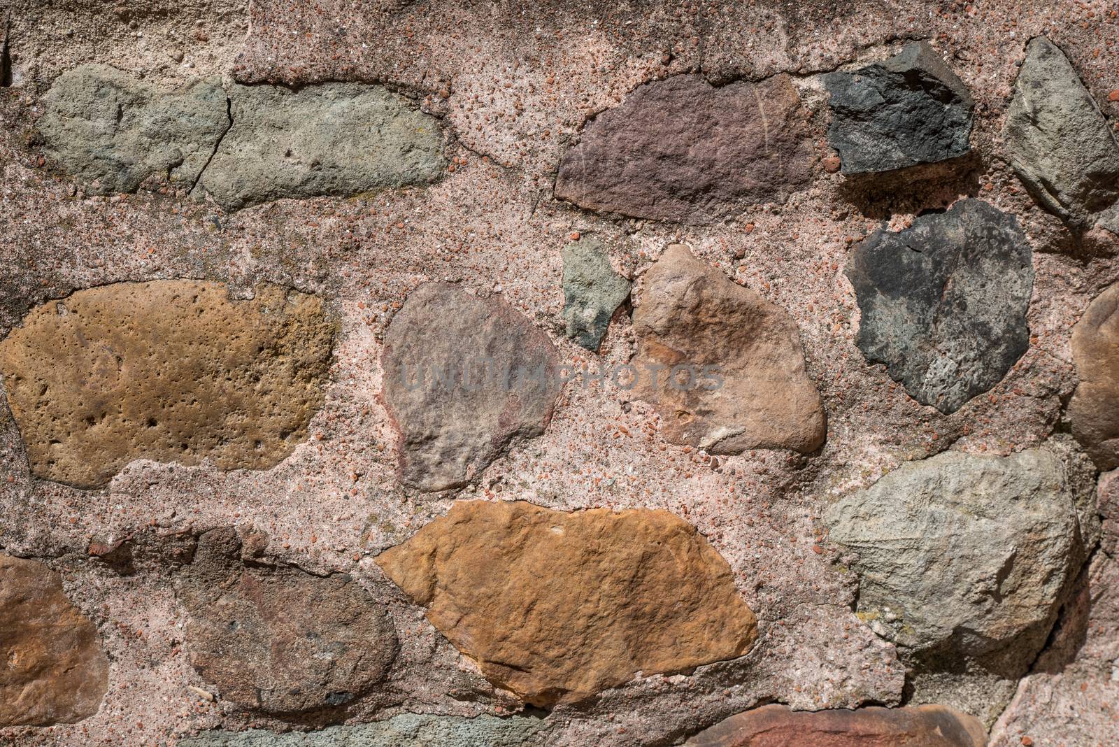 The surface of the stone wall background
