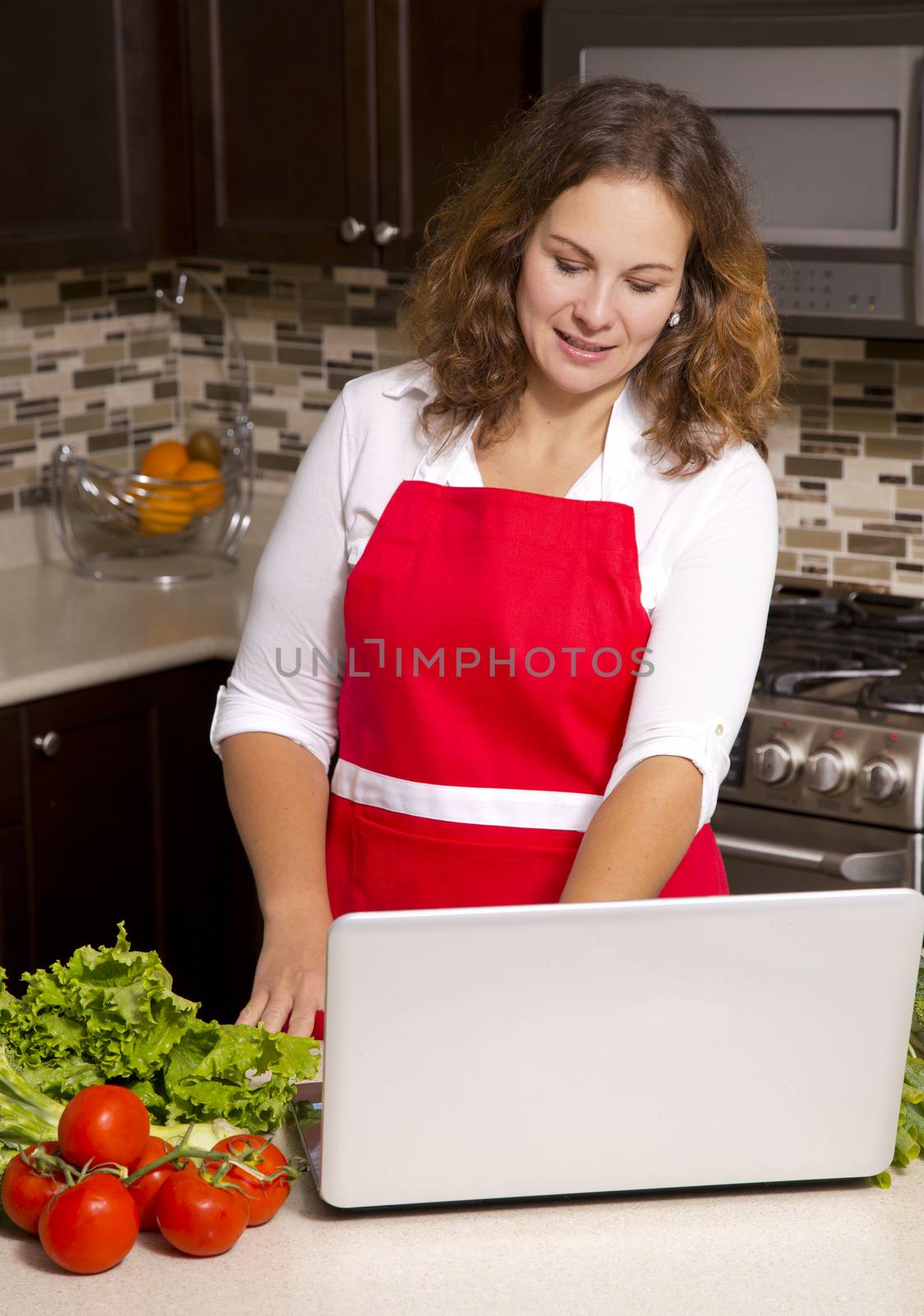 woman in the kitchen by zdenkadarula