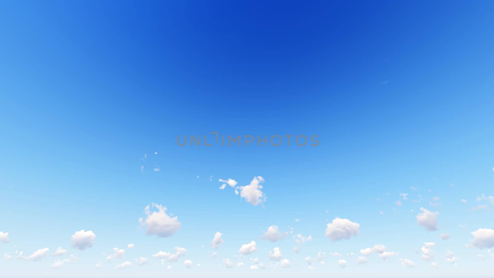 Cloudy blue sky abstract background, blue sky background with tiny clouds, 3d rendering

