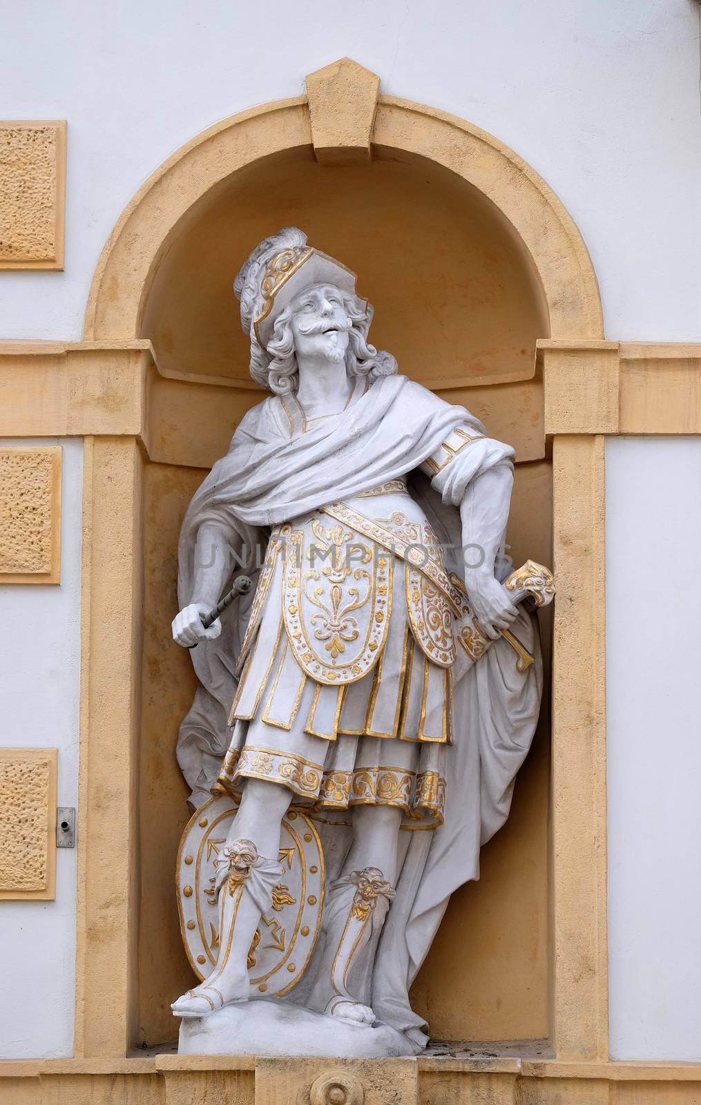 Mars, Roman god of war by atlas