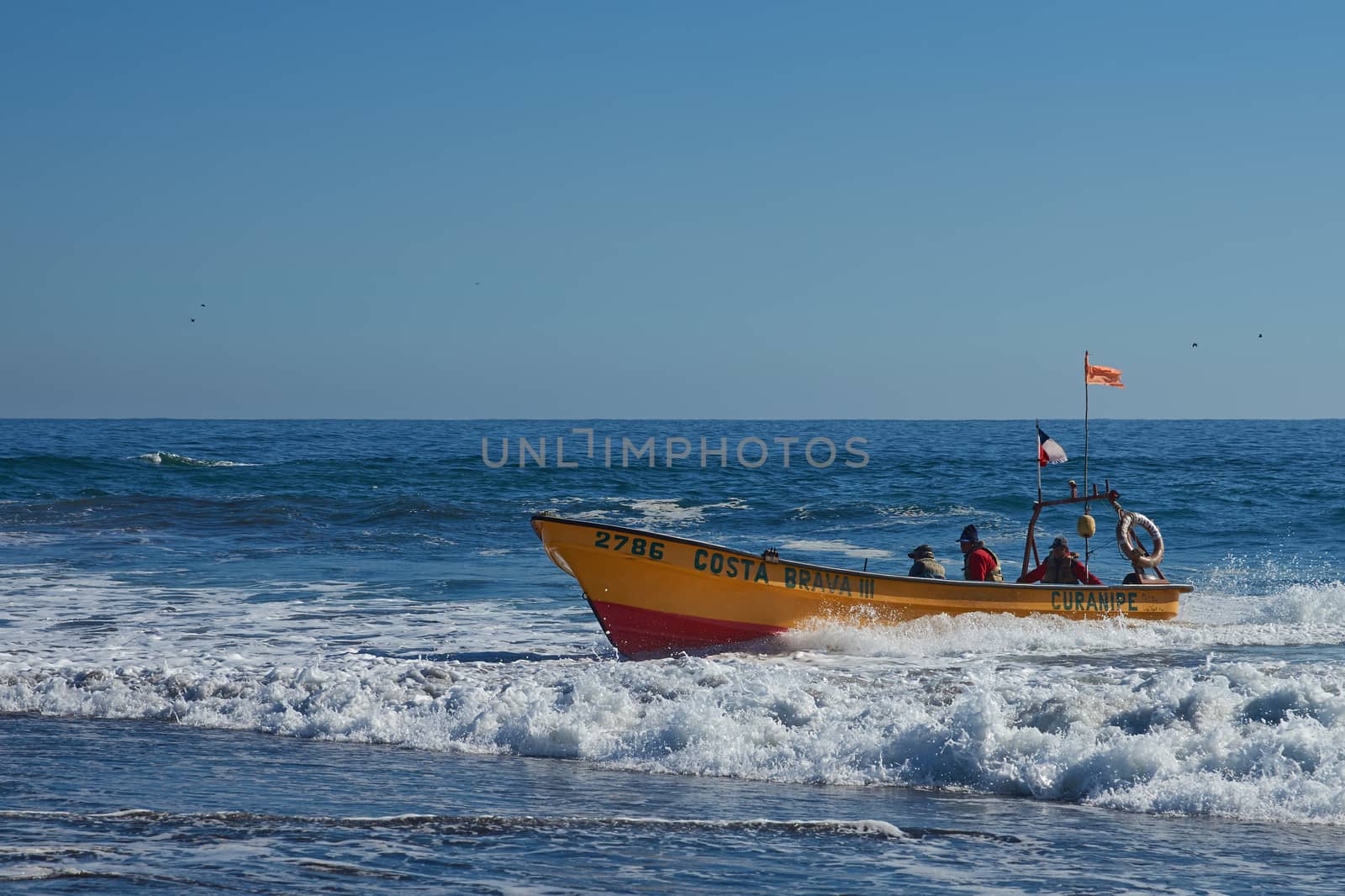 Fishing Boat Coming Ashore by JeremyRichards