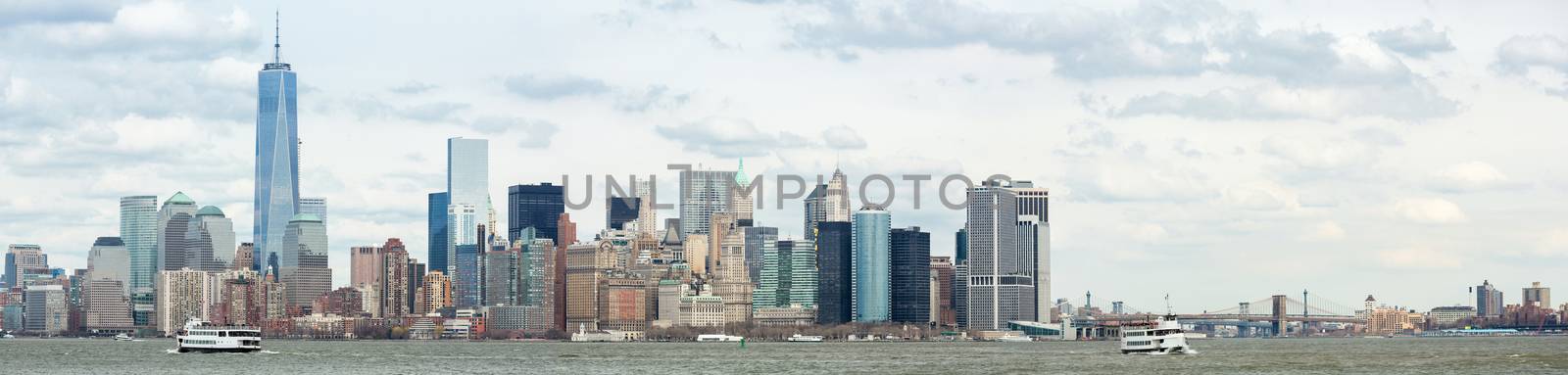 Lower Manhatta NYC  Panorama by vichie81