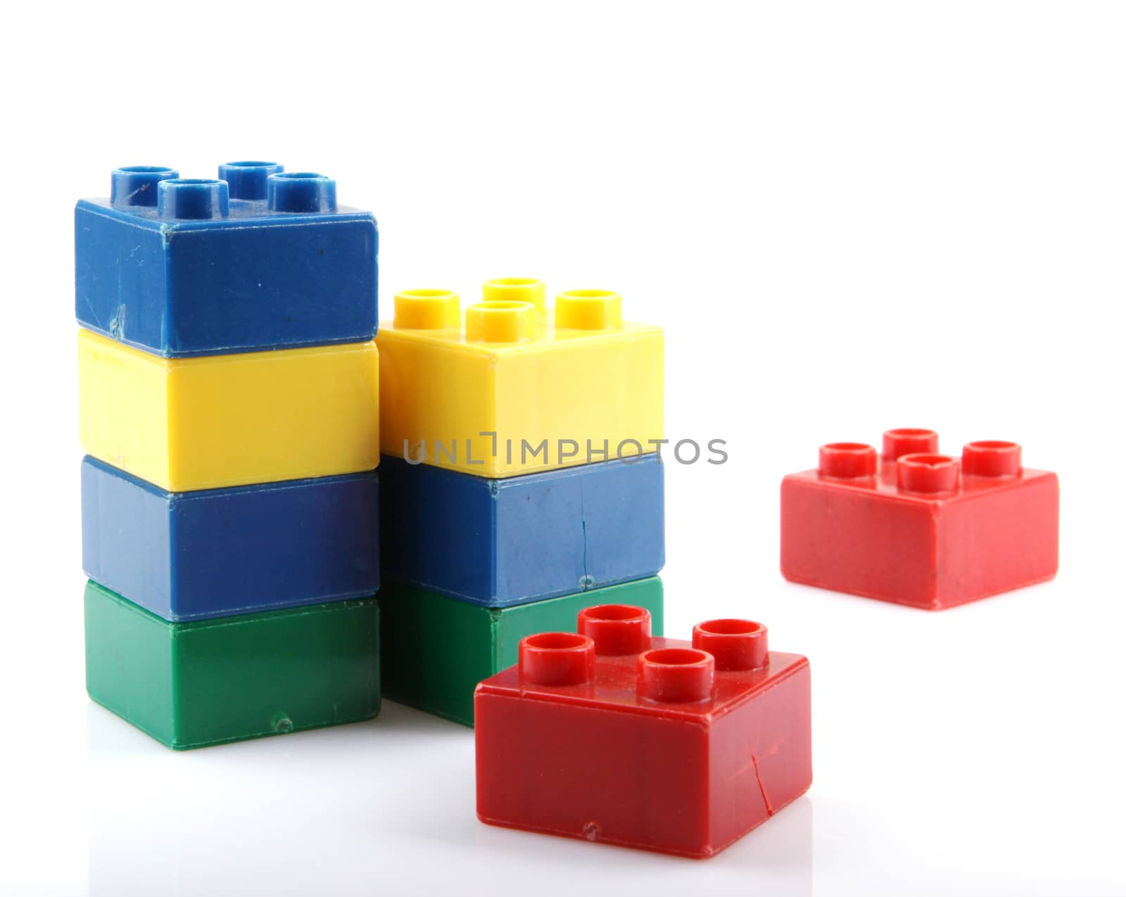 plastic building blocks