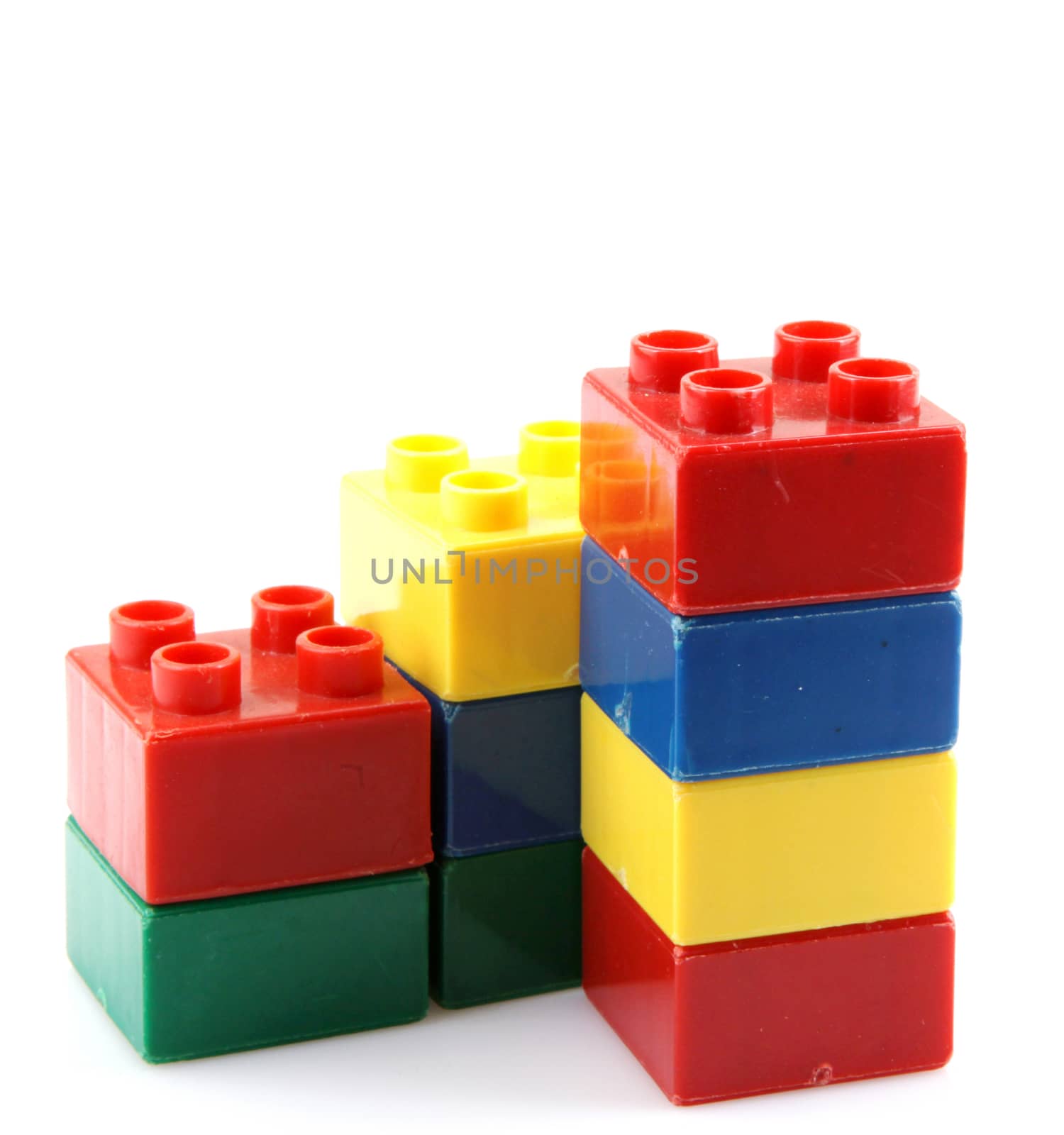 plastic building blocks