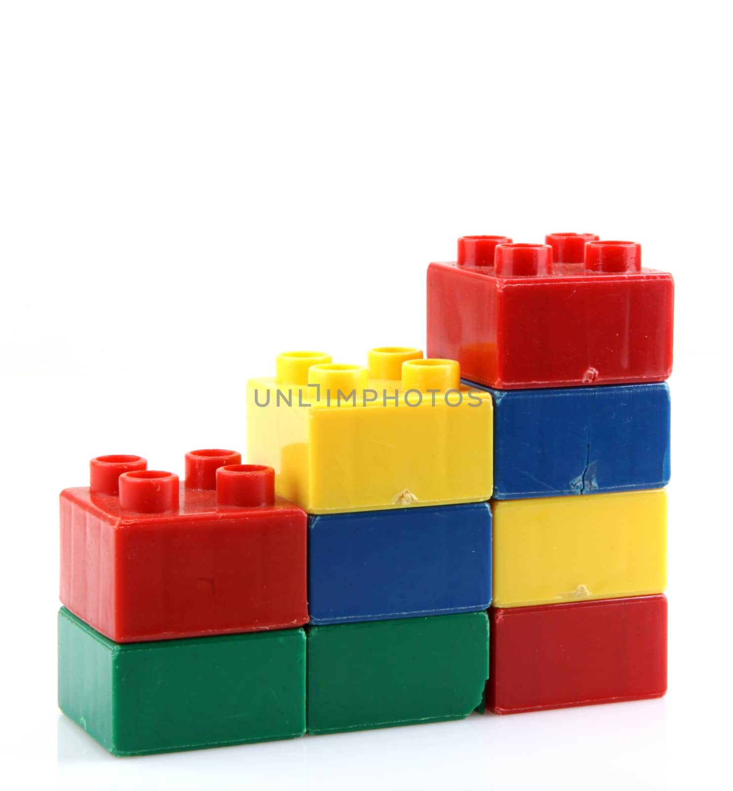 plastic building blocks