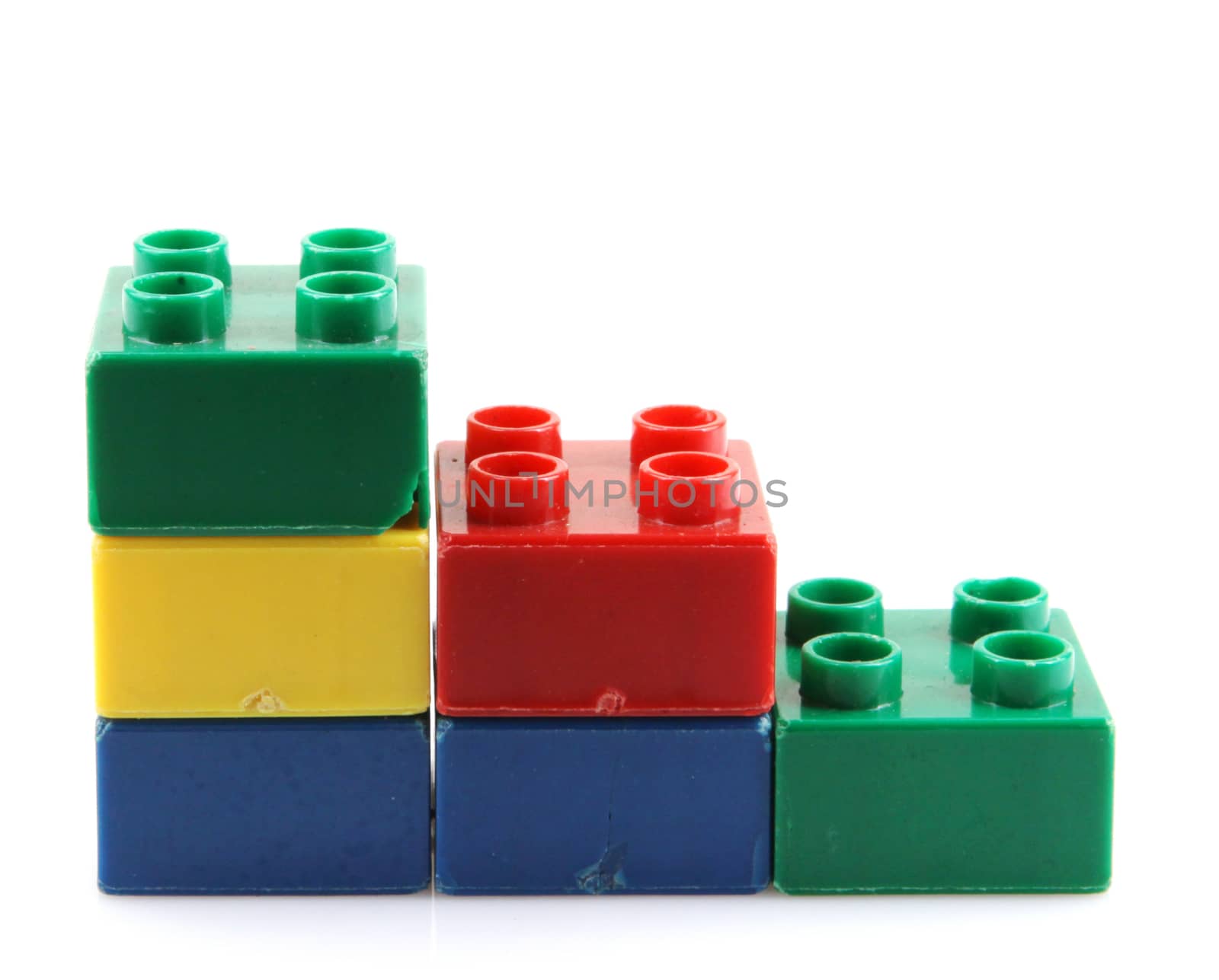 plastic building blocks