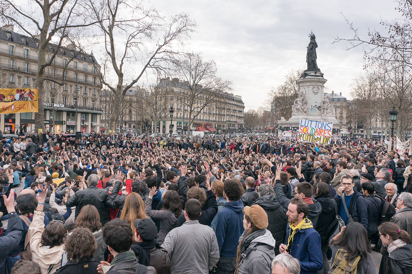 FRANCE - POLITICS - PROTEST - LABOUR - HOUSING by newzulu