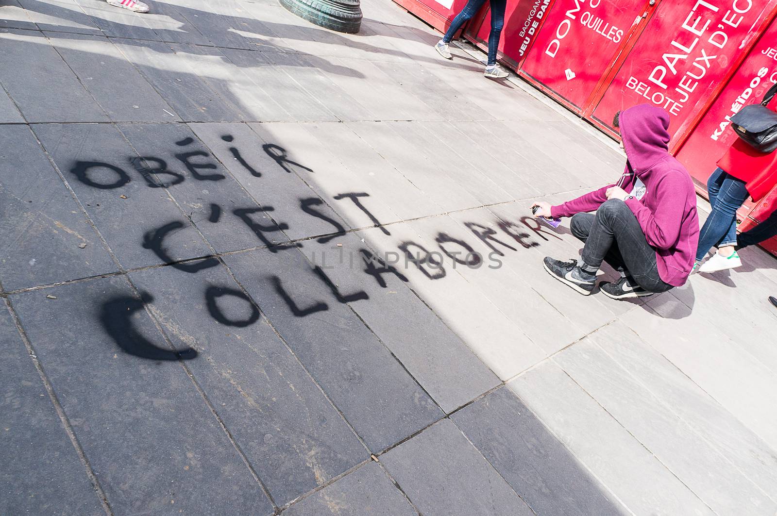 FRANCE - POLITICS - PROTEST - LABOUR - HOUSING by newzulu