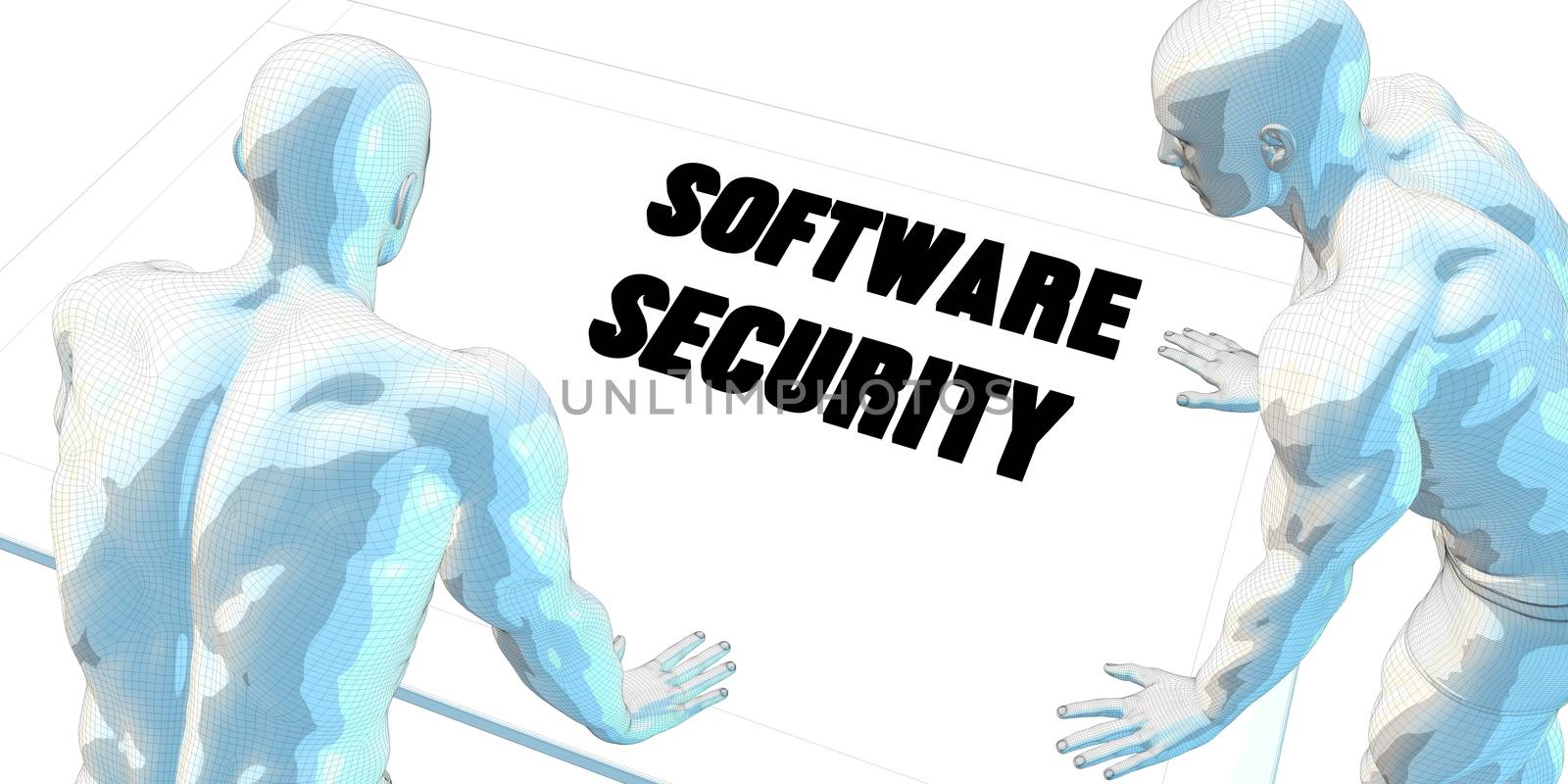 Software Security Discussion and Business Meeting Concept Art
