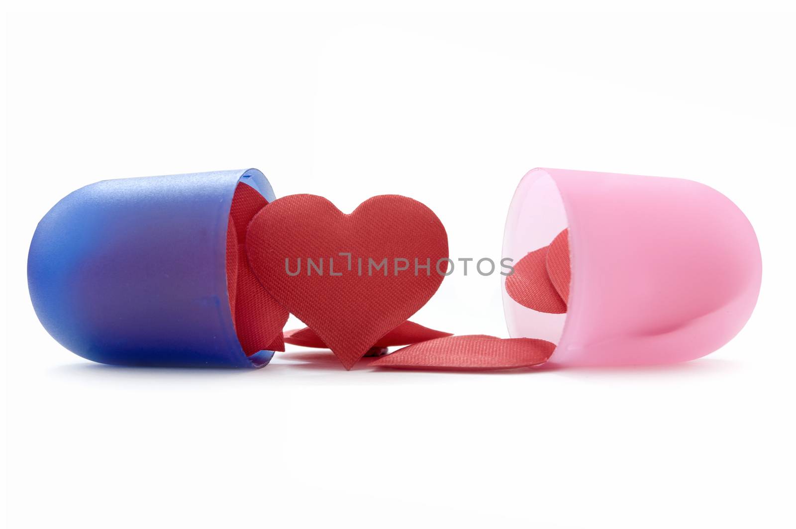 Heart shape pills by unikpix