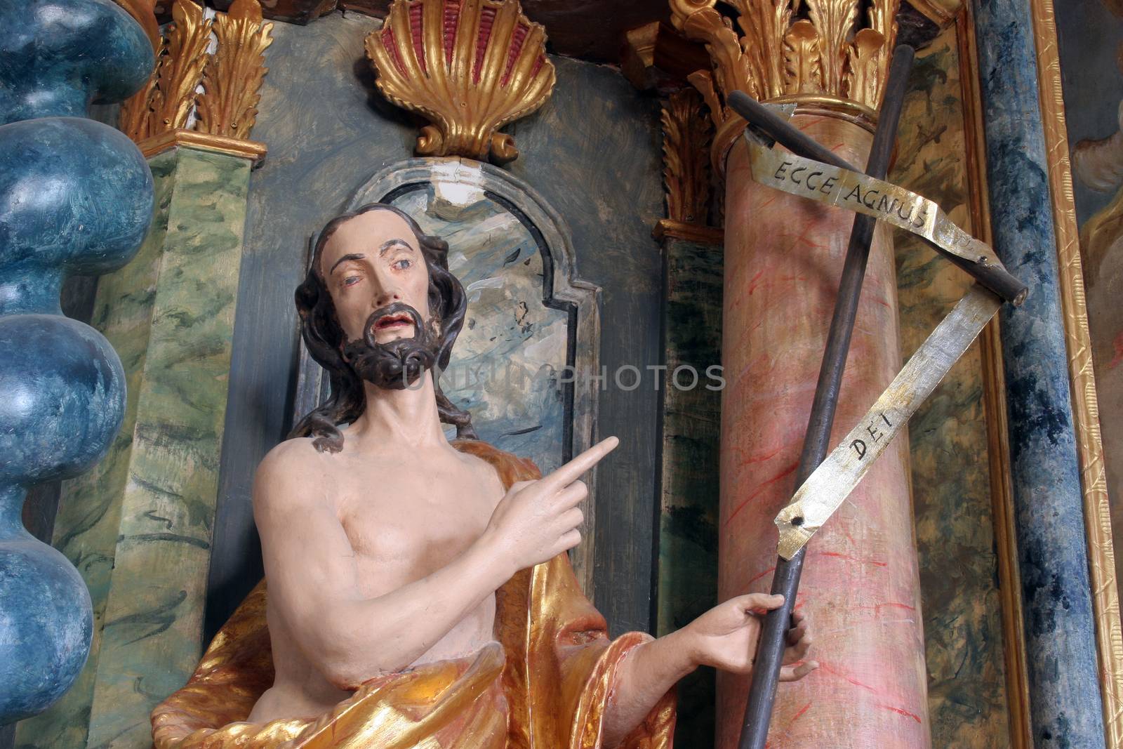Saint John the Baptist by atlas
