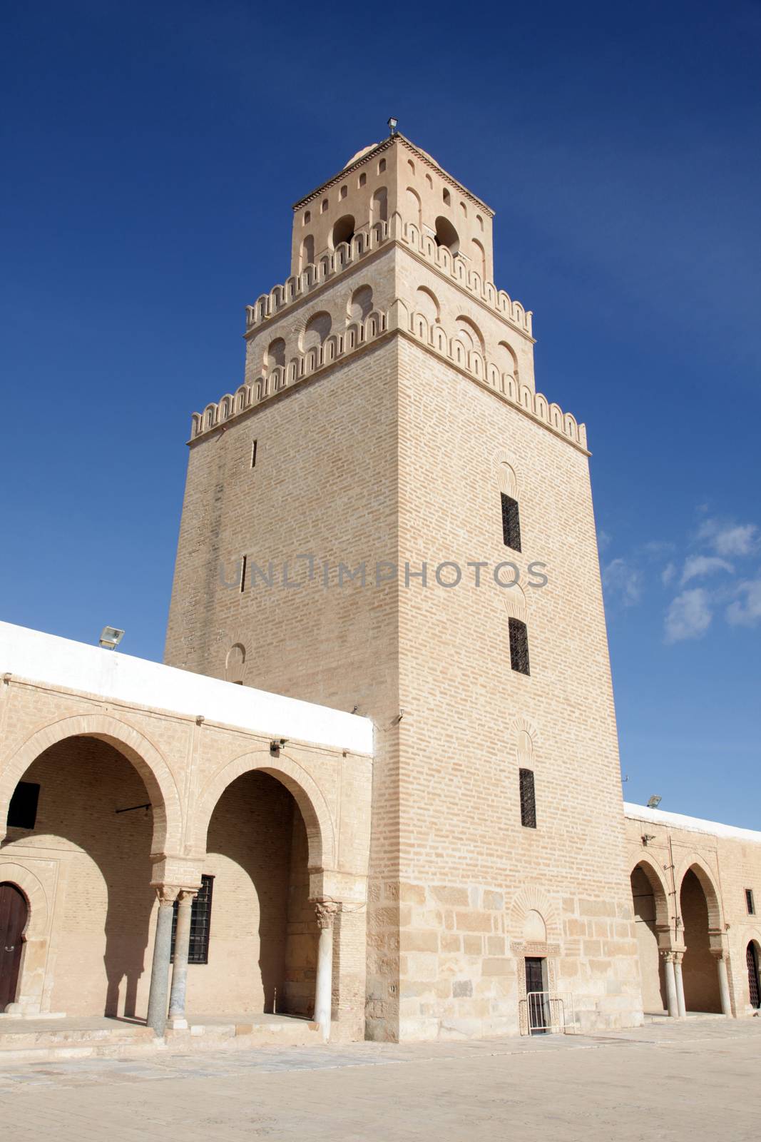 The Great Mosque from Kairouan, Tunisia - UNESCO World Heritage Site